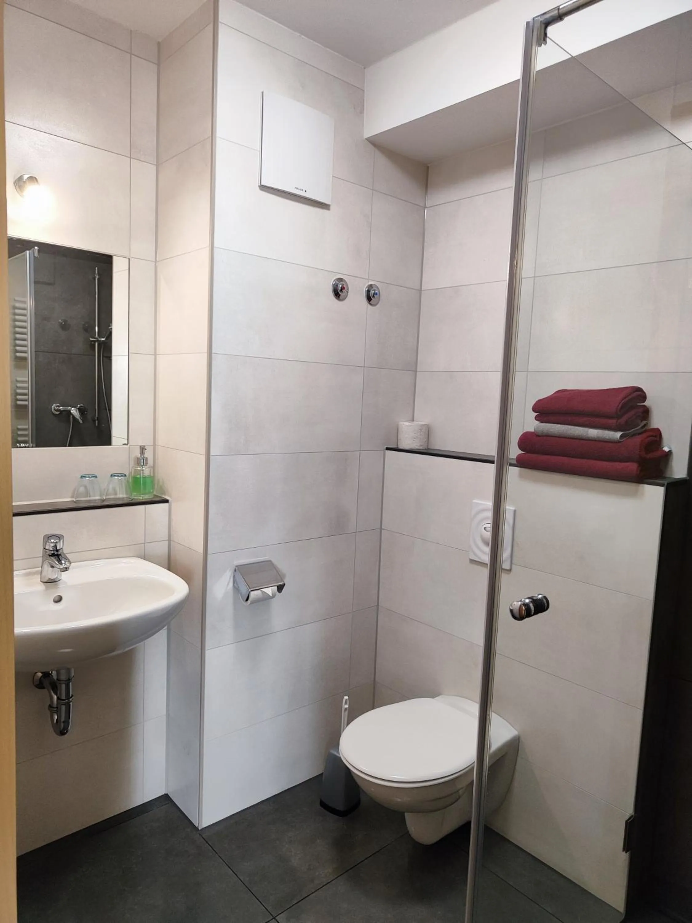 Bathroom in Wirtshaus Zur Bina