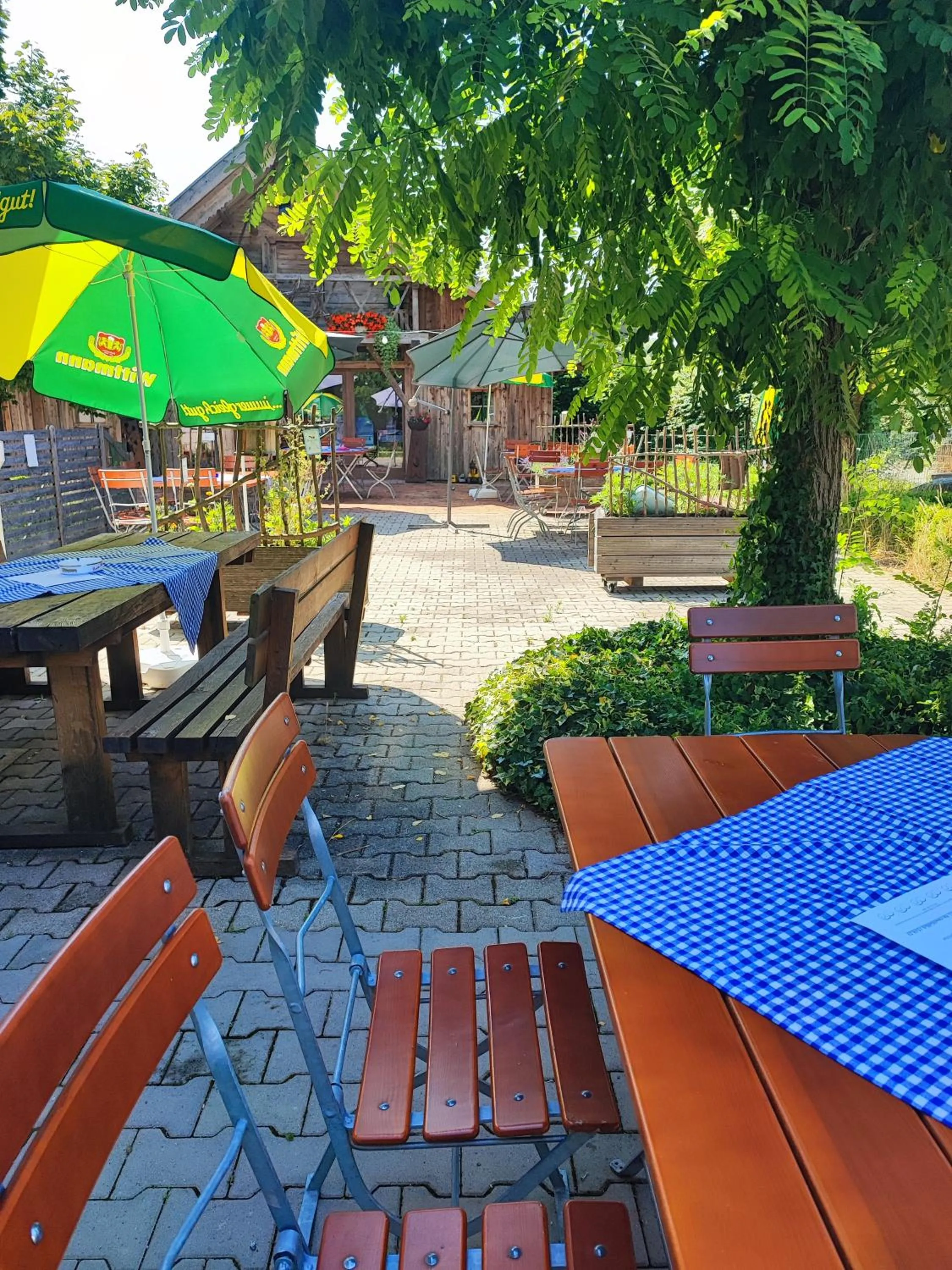 Garden in Wirtshaus Zur Bina