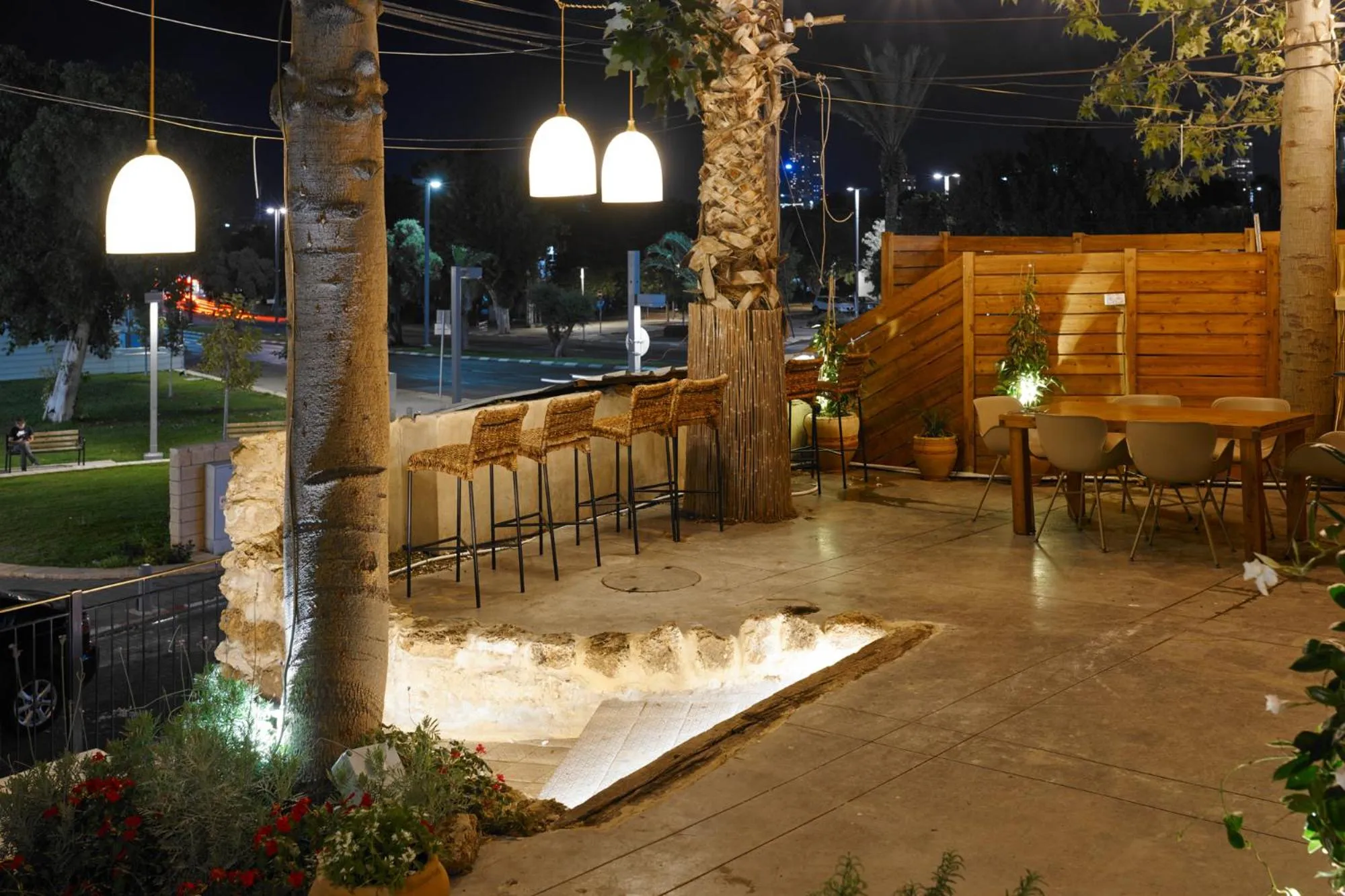 Patio in Tel-Aviv LALA Boutique Hotel