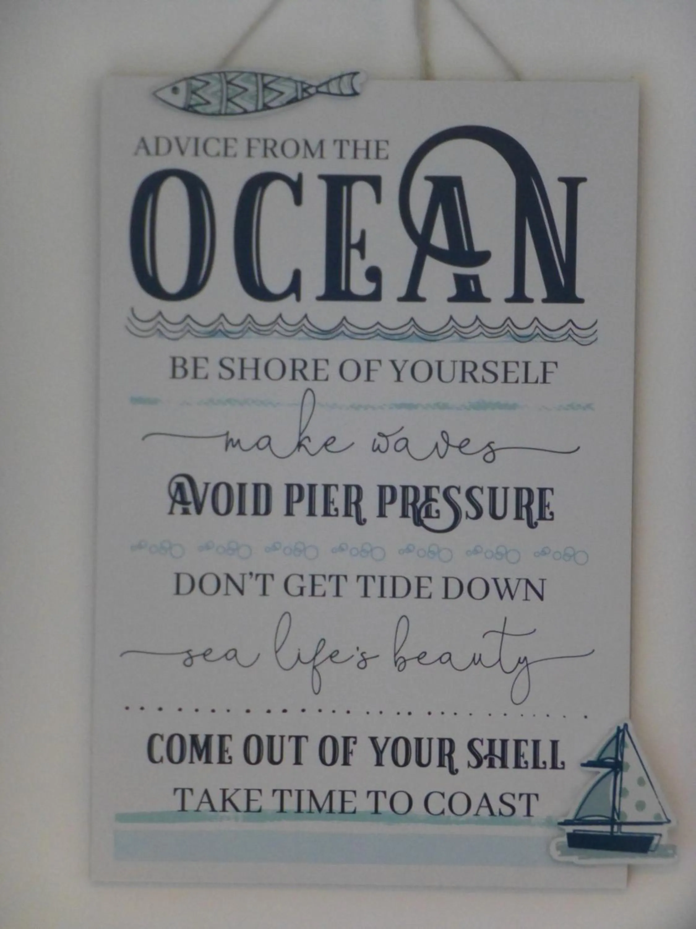 Decorative detail in Seagull Cottage B&B