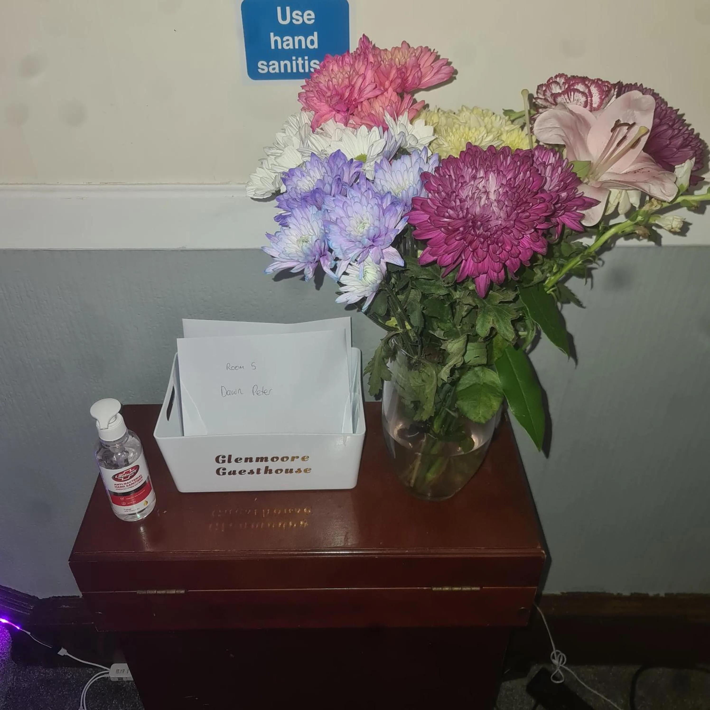 Lobby or reception in Glenmoore Guest House