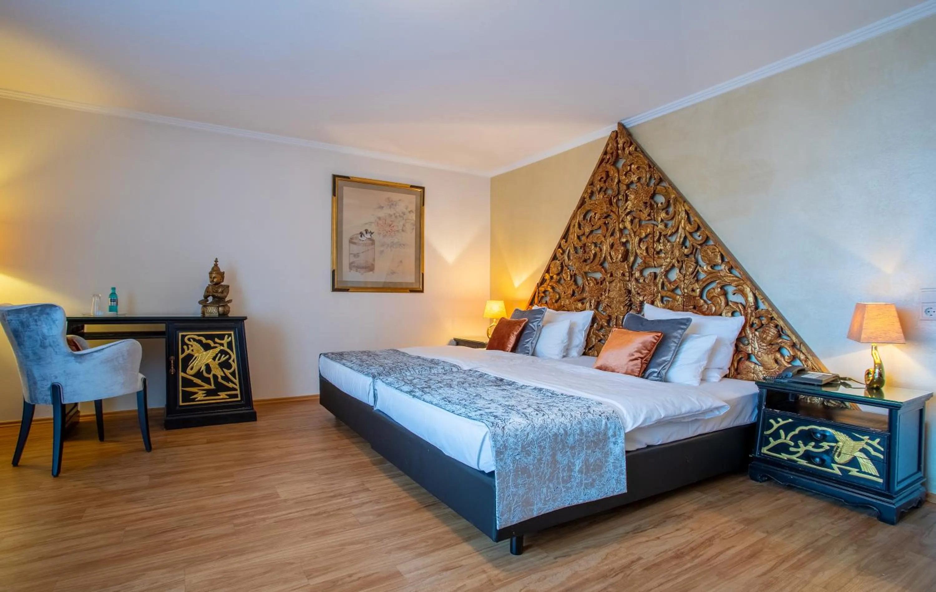 Photo of the whole room, Bed in Villa Westend Hotel an der Messe