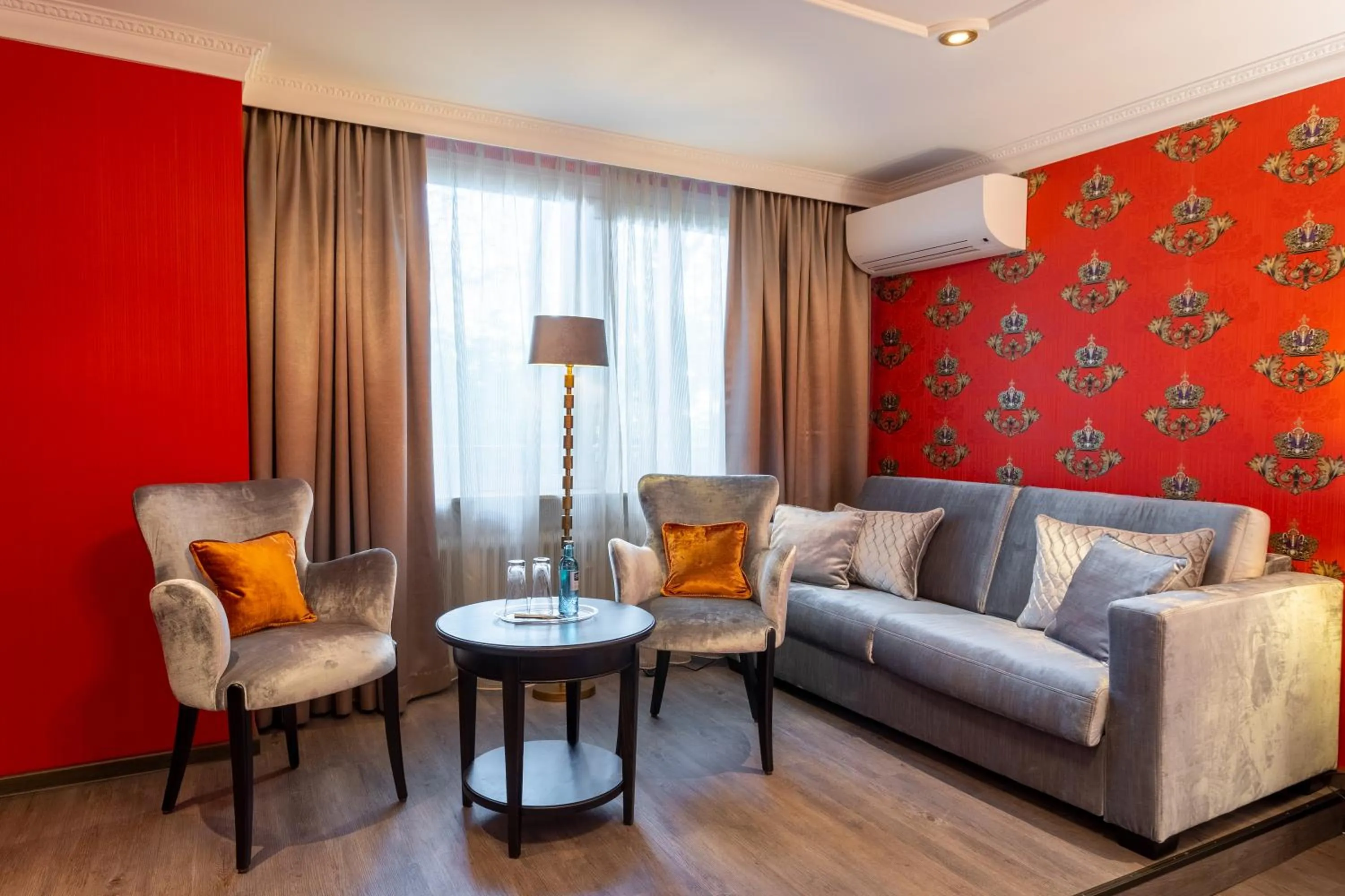 Seating area in Villa Westend Hotel an der Messe