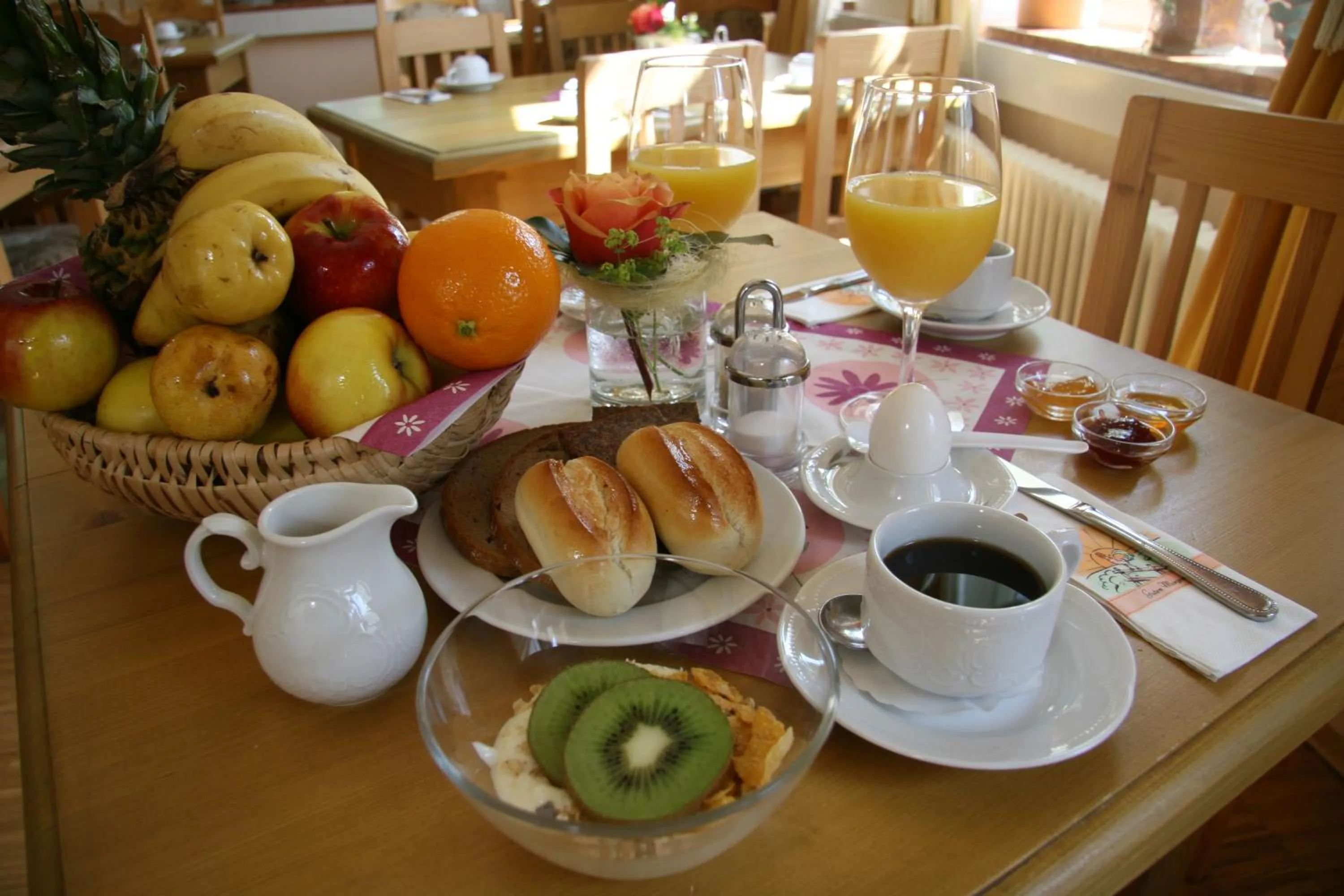 Food and drinks in Hotel-Gasthof Eberherr