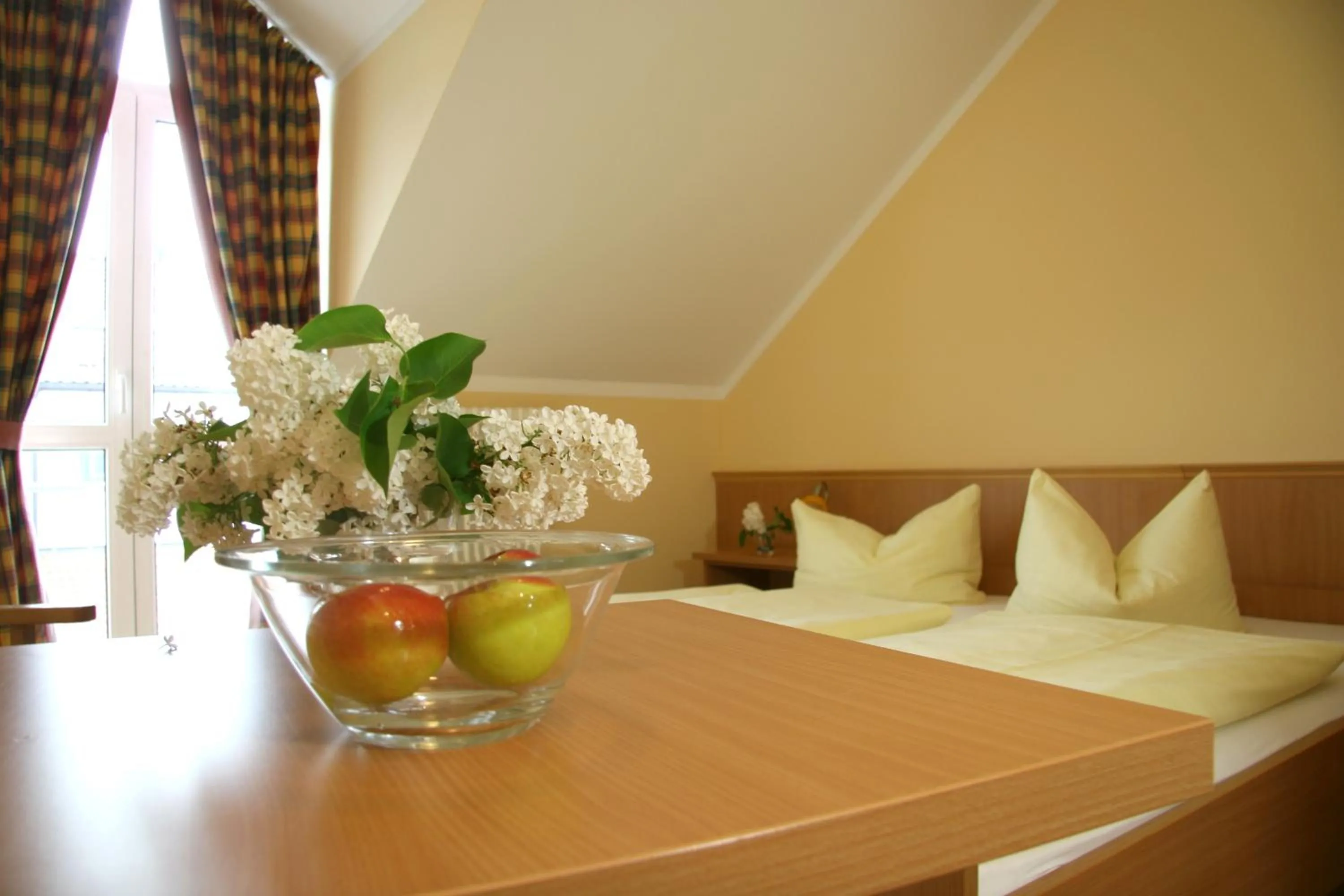 Decorative detail, Bed in Hotel-Gasthof Eberherr