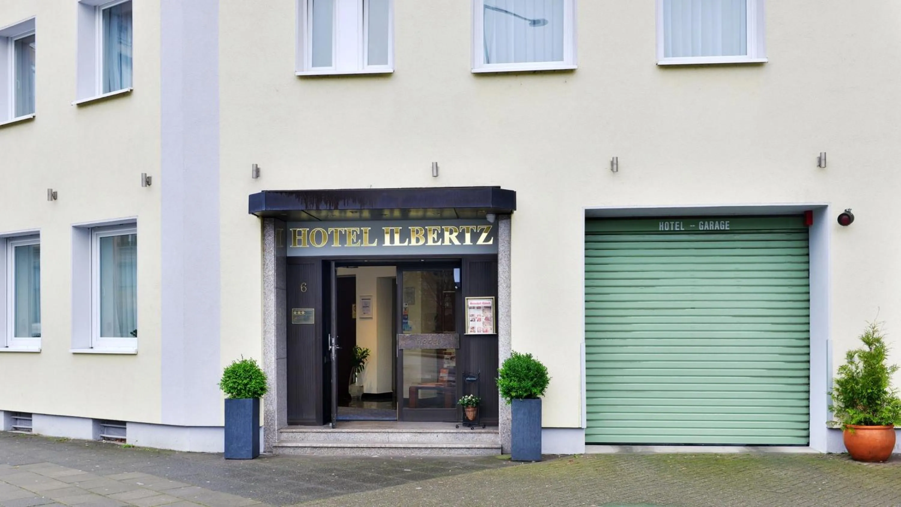 Facade/entrance in Hotel Ilbertz Garni