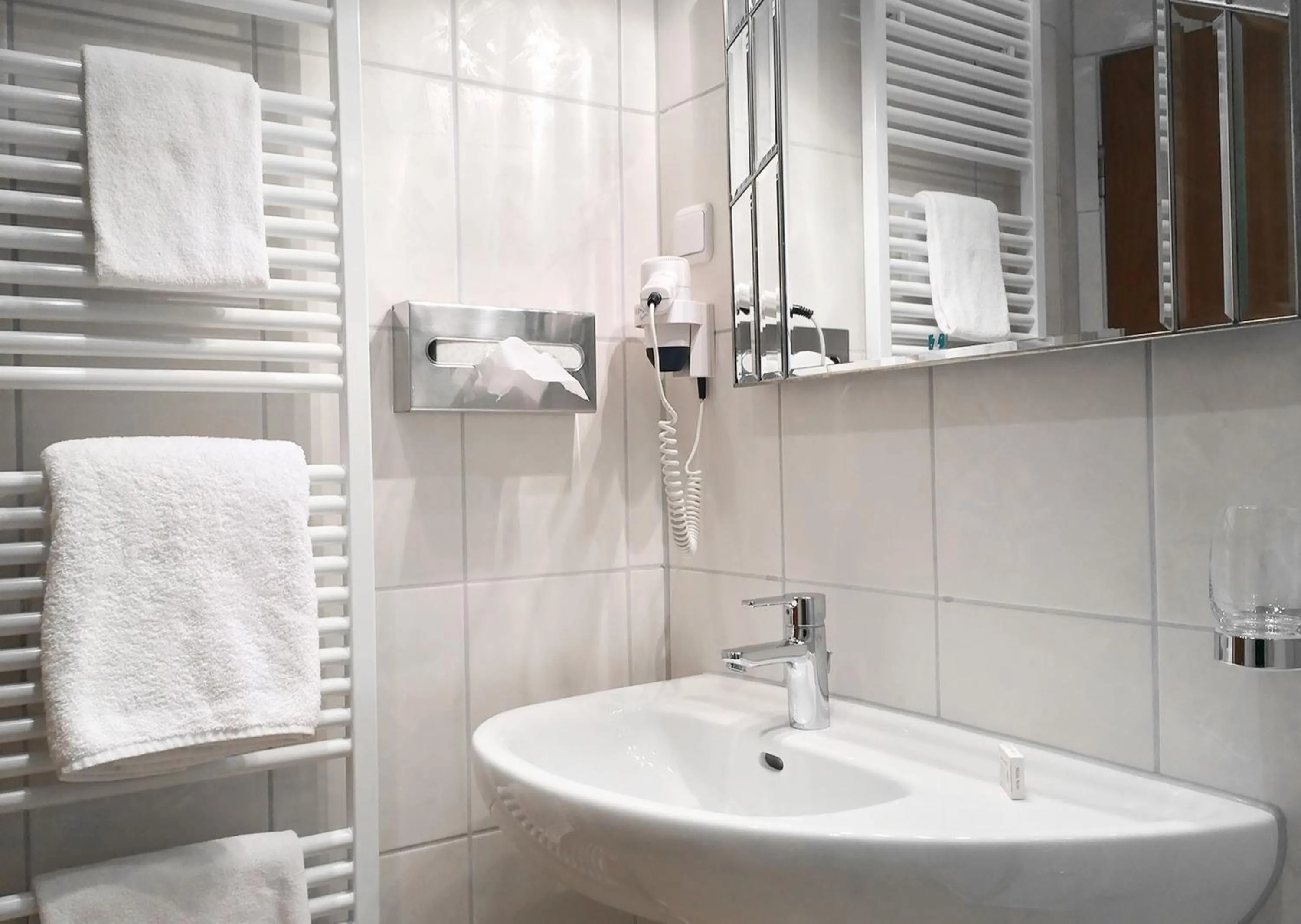 Bathroom in Hotel Ilbertz Garni