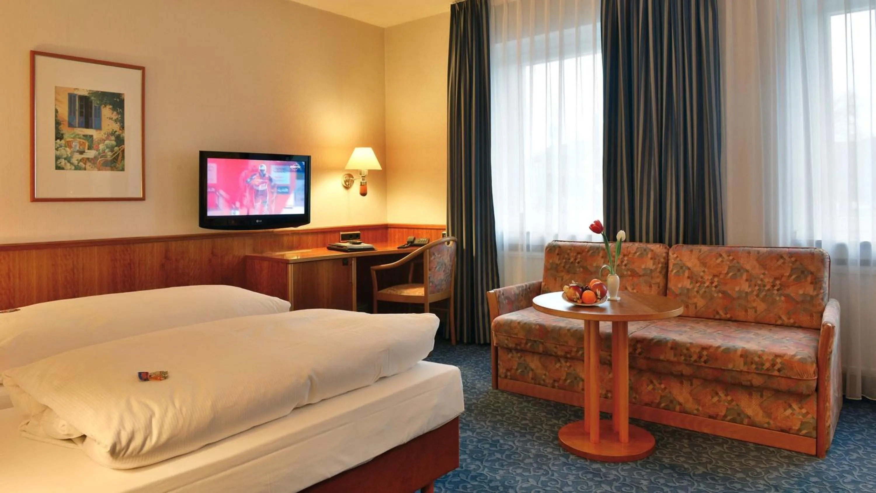 Photo of the whole room, Bed in Hotel Ilbertz Garni