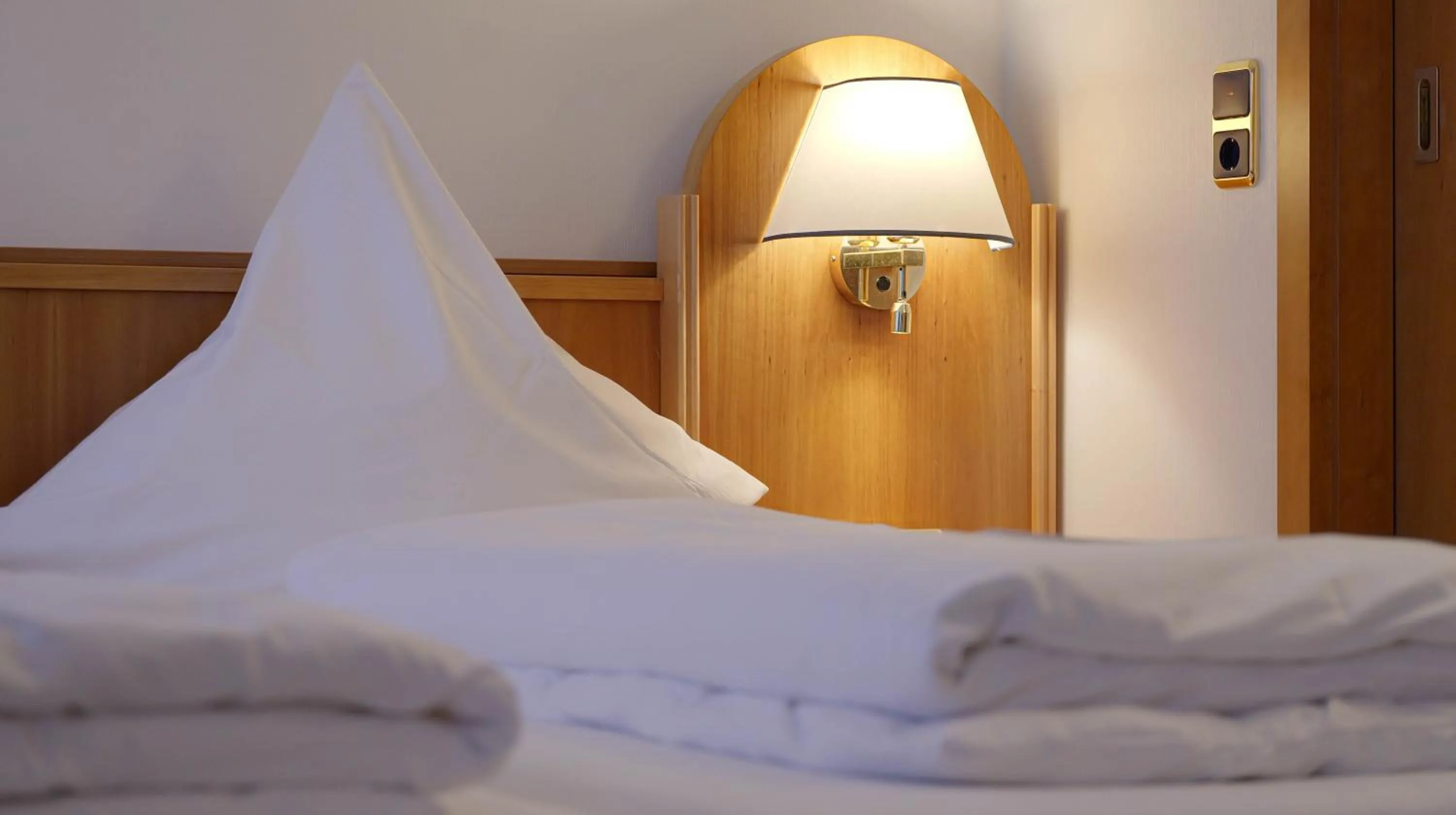 Bed in Hotel Ilbertz Garni