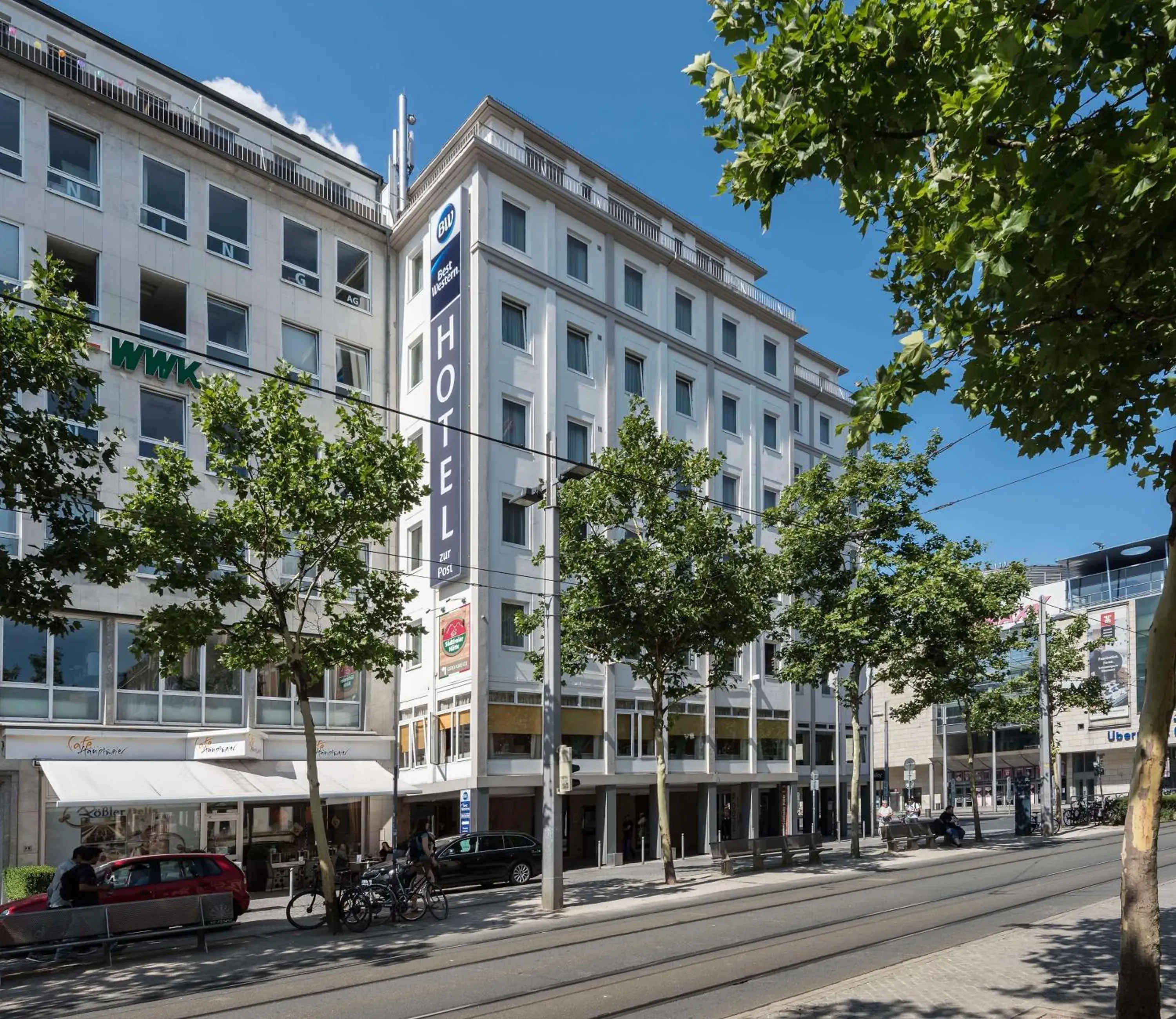 Property building in Best Western Hotel zur Post Property building in Best Western Hotel zur Post