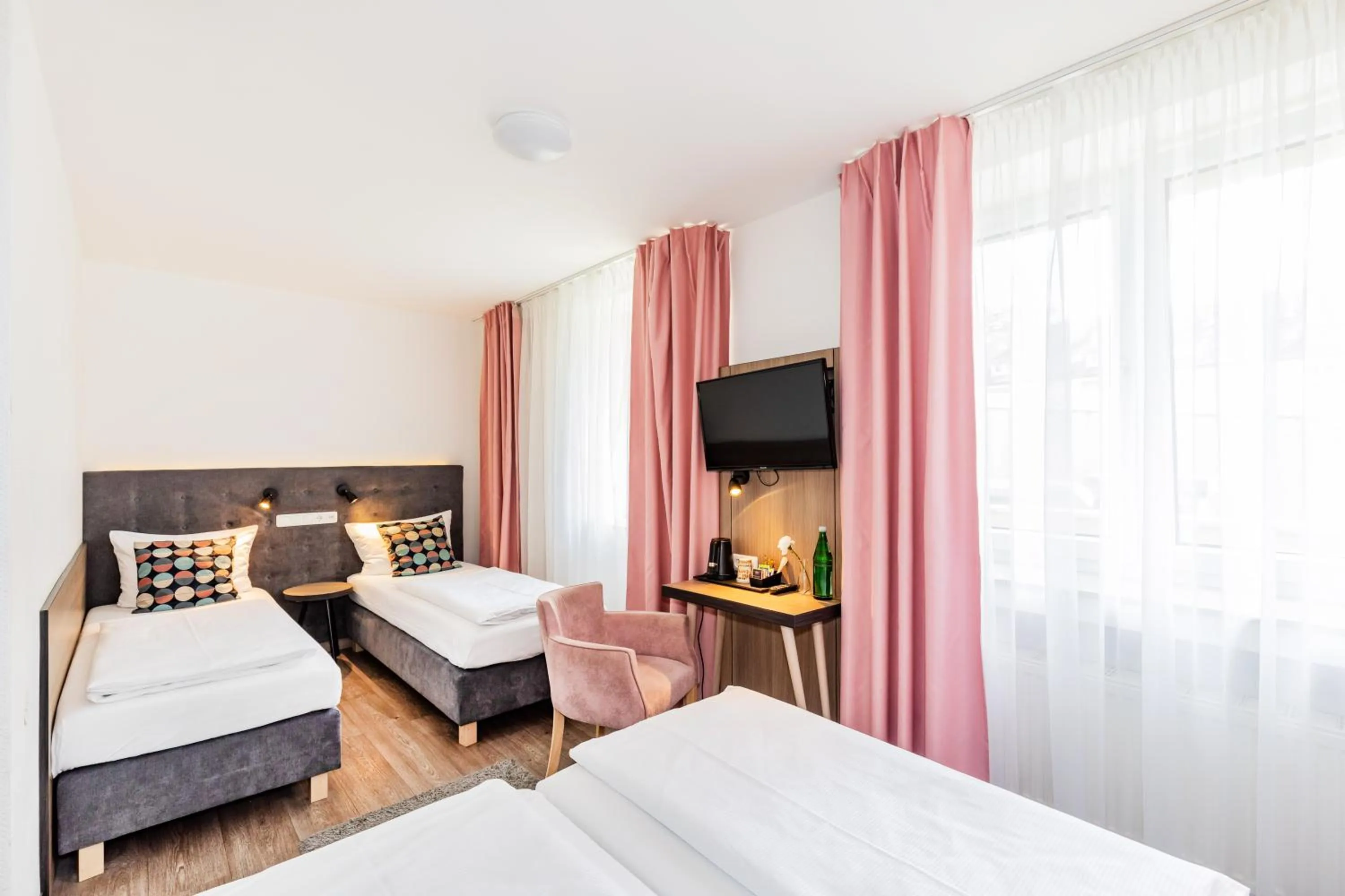 Photo of the whole room, Bed in Home Hotel