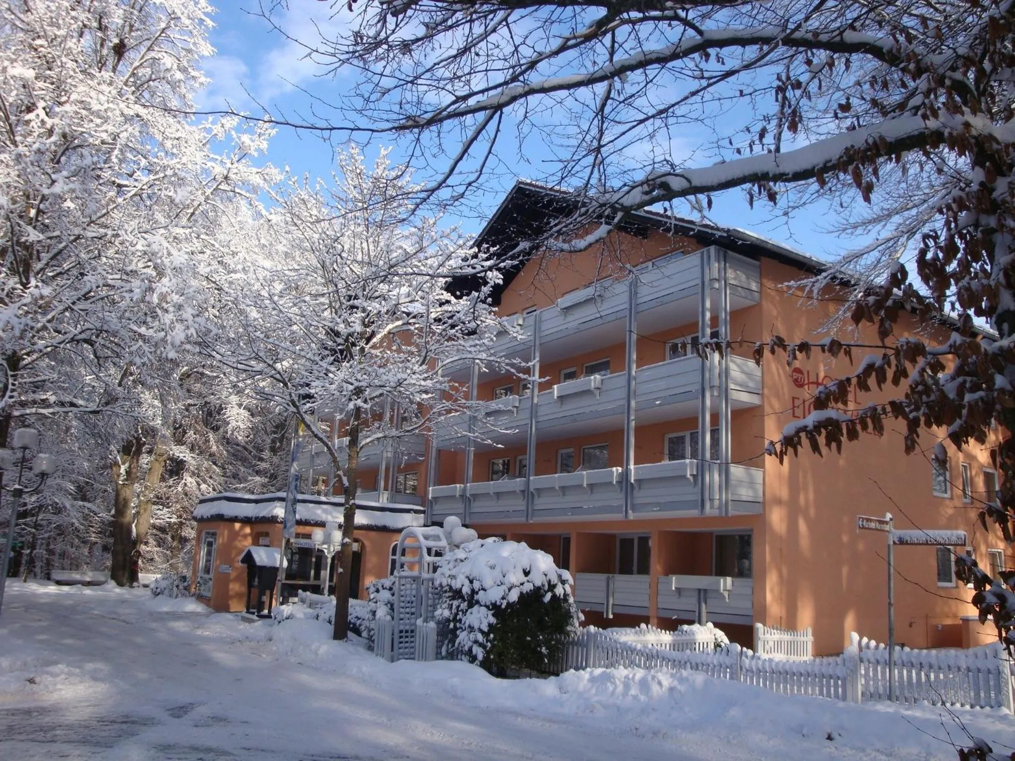 Facade/entrance in PTI Hotel Eichwald
