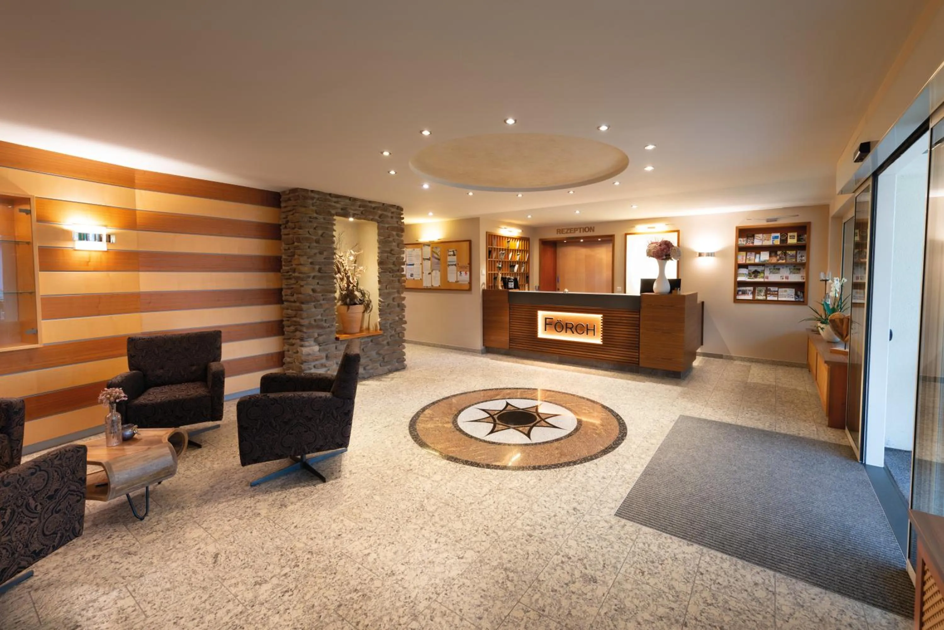 Lobby or reception in Kur- und Wellnesshotel Förch