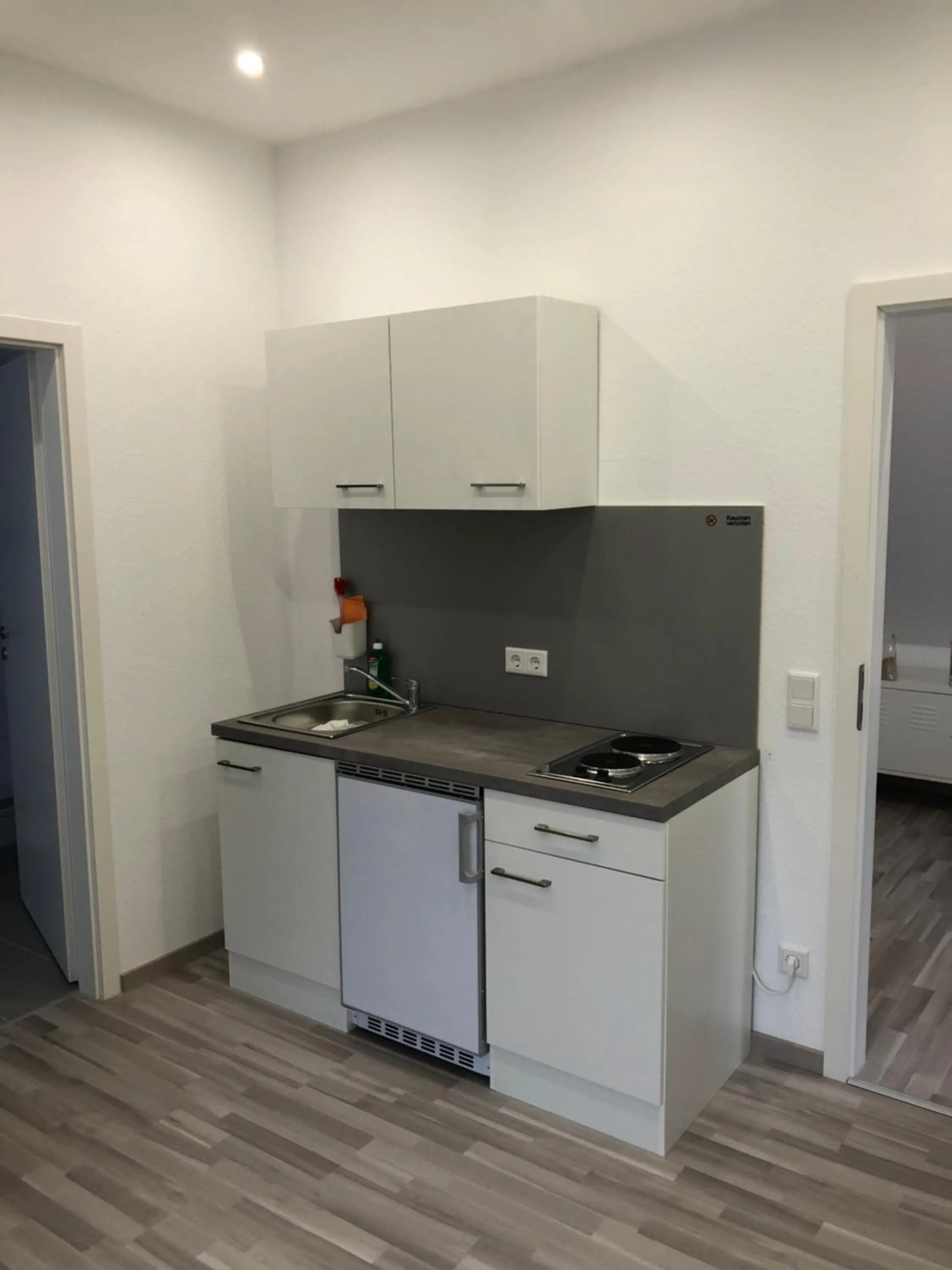 Kitchen or kitchenette in Hotel zum Adler