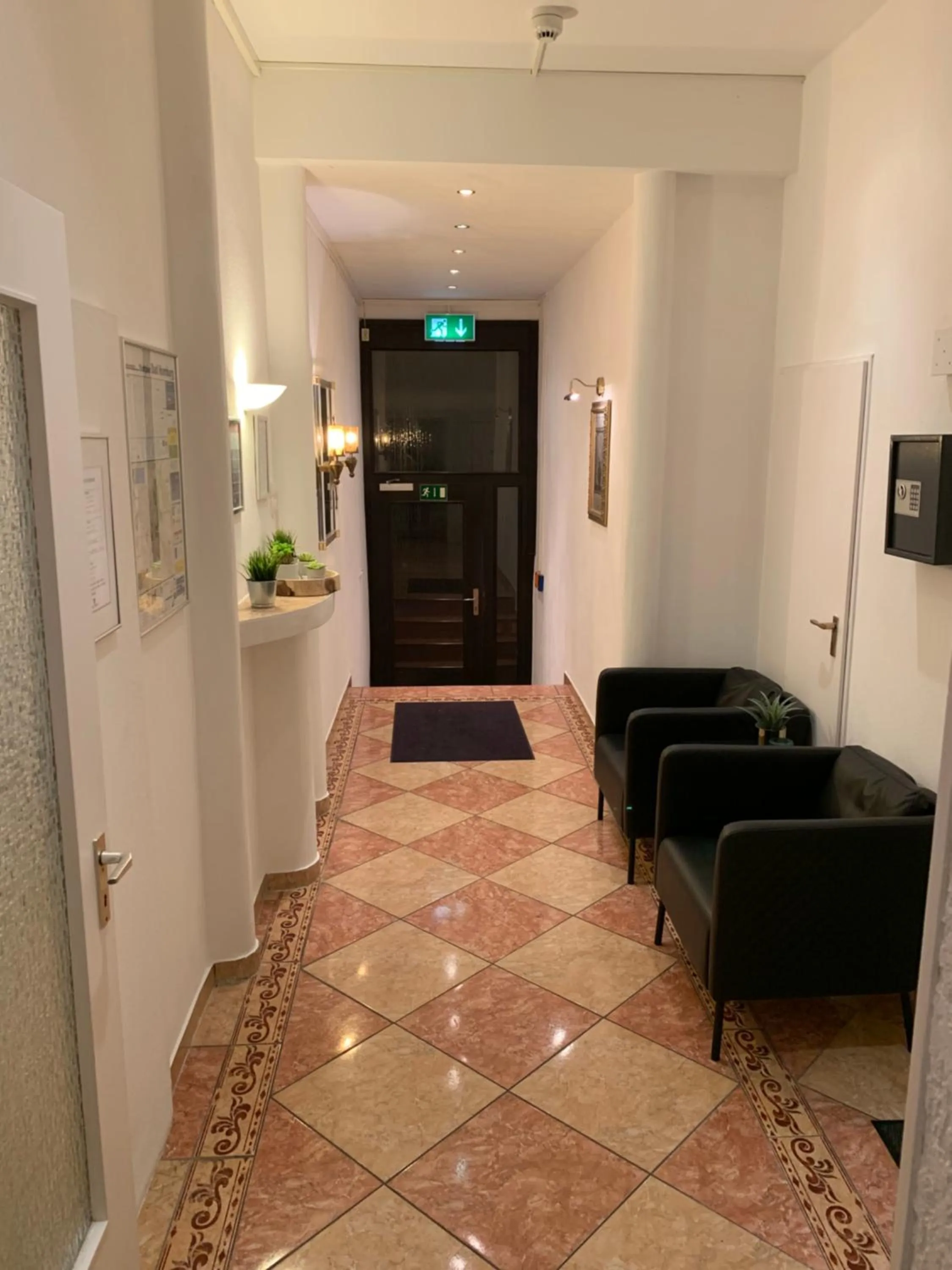 Lobby or reception in Hotel zum Adler