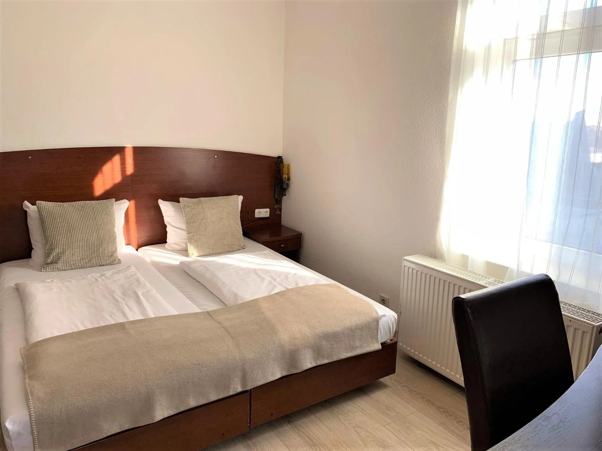 Bedroom, Bed in Hotel zum Adler