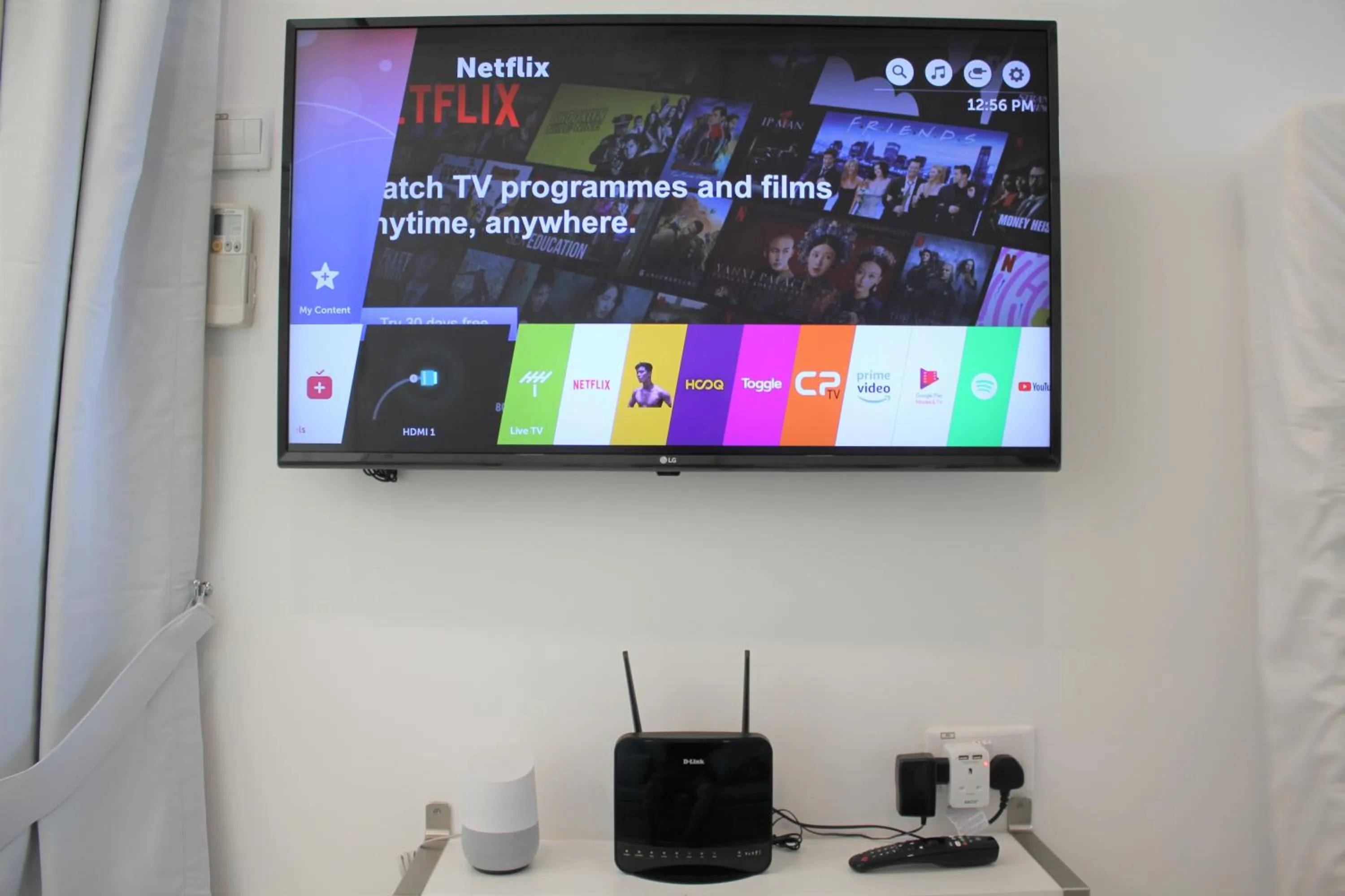 Communal lounge/ TV room in Shipping Container Hotel at Haw Par Villa GoogleMap Address 27 Zehnder Road Taxi and cars can only enter via Zehnder Road