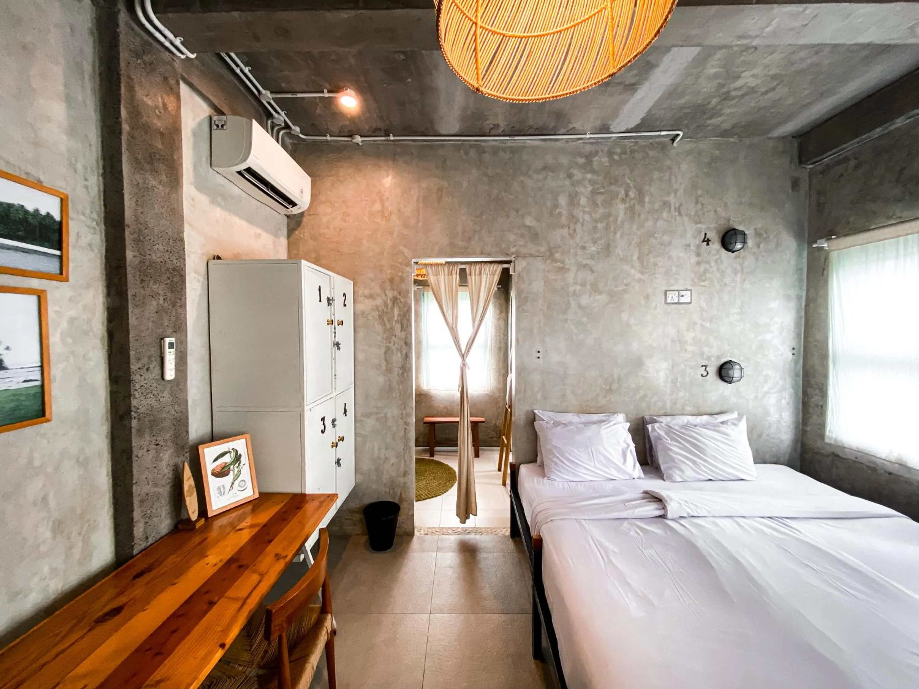 Bedroom in Good Mantra Studio