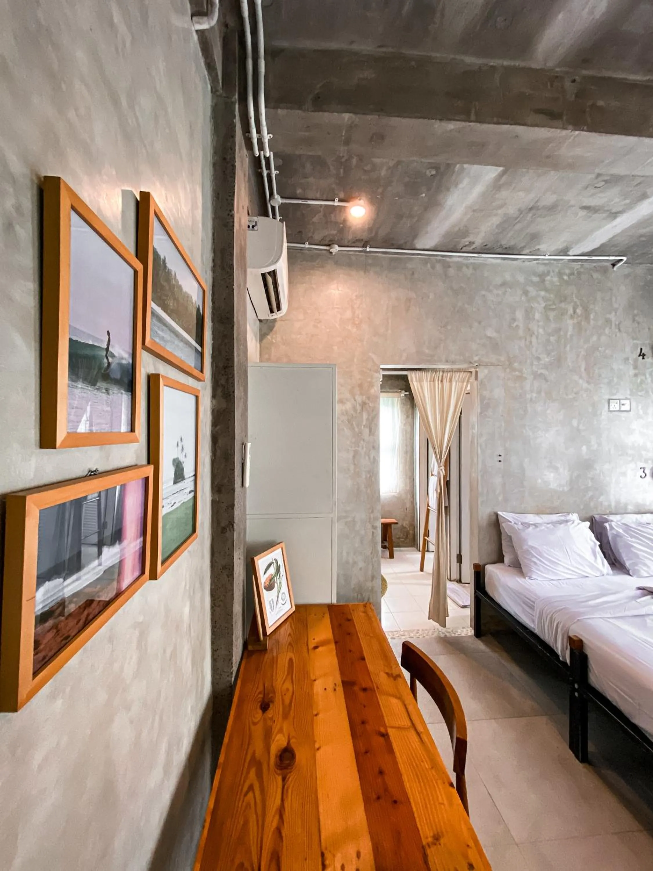 Bedroom in Good Mantra Studio