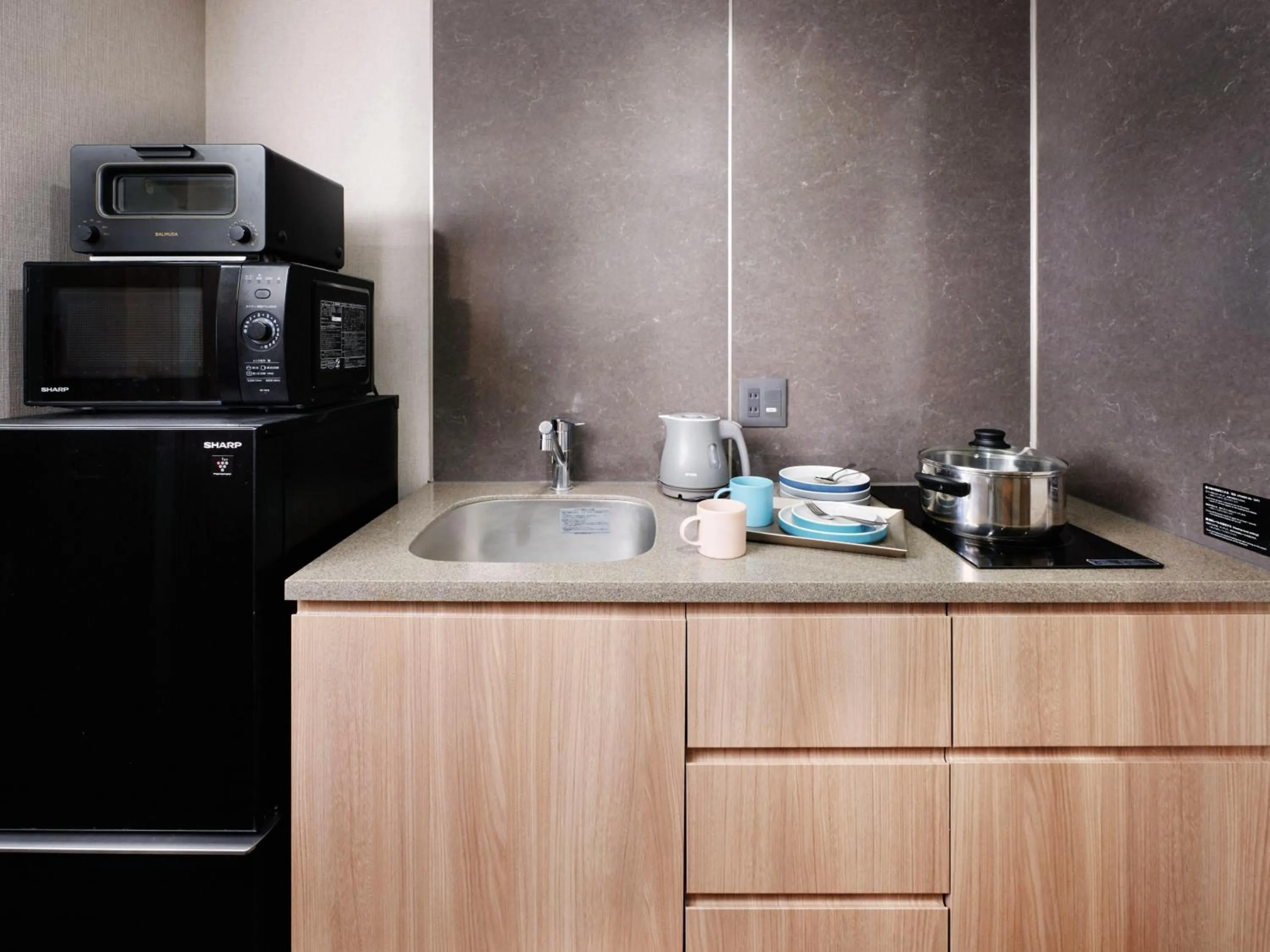 Kitchen or kitchenette in MONday Apart Ueno Shinokachimachi