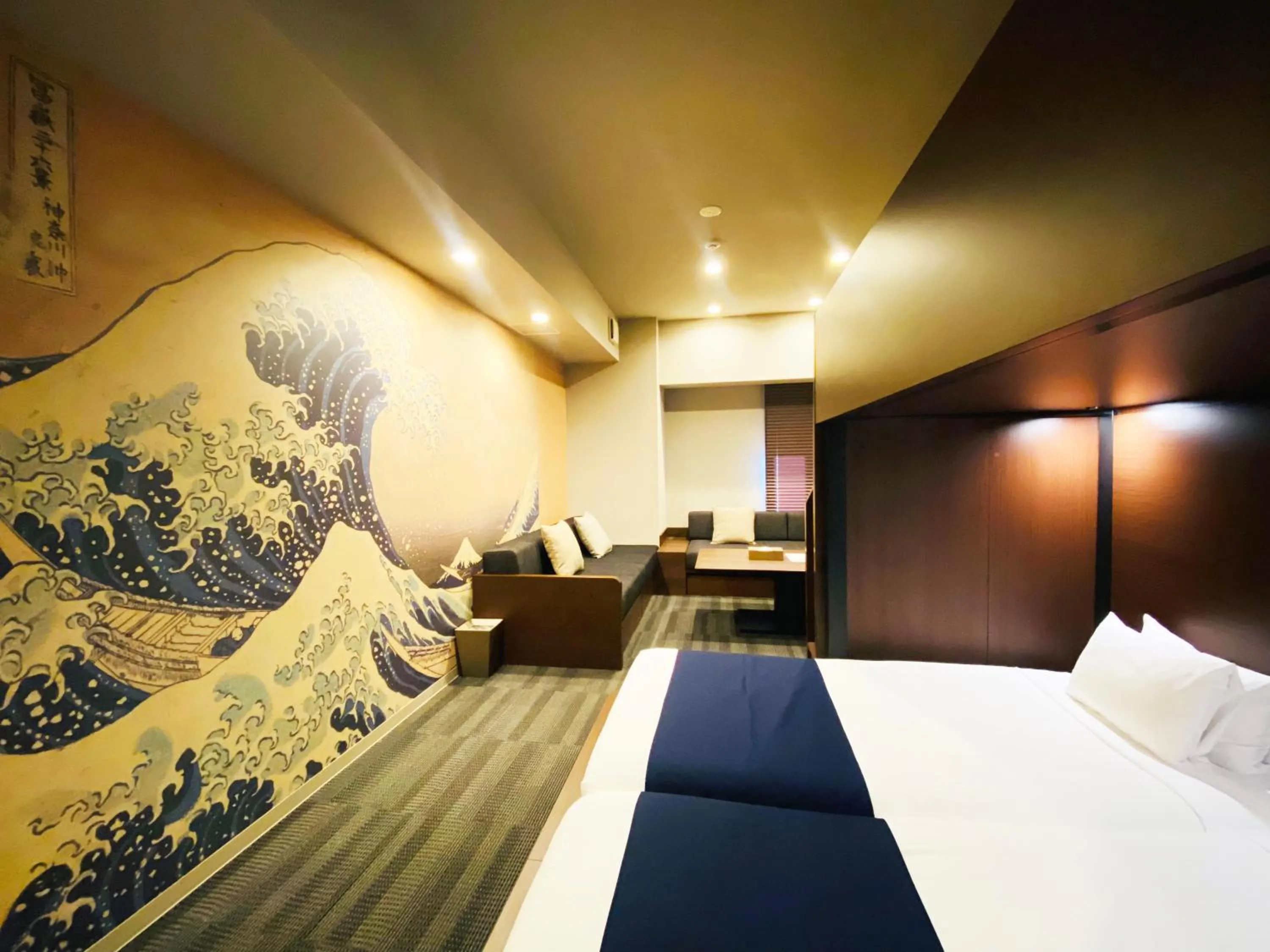 Bed in MONday Apart Ueno Shinokachimachi