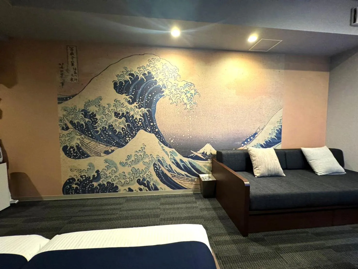 Bed in MONday Apart Ueno Shinokachimachi