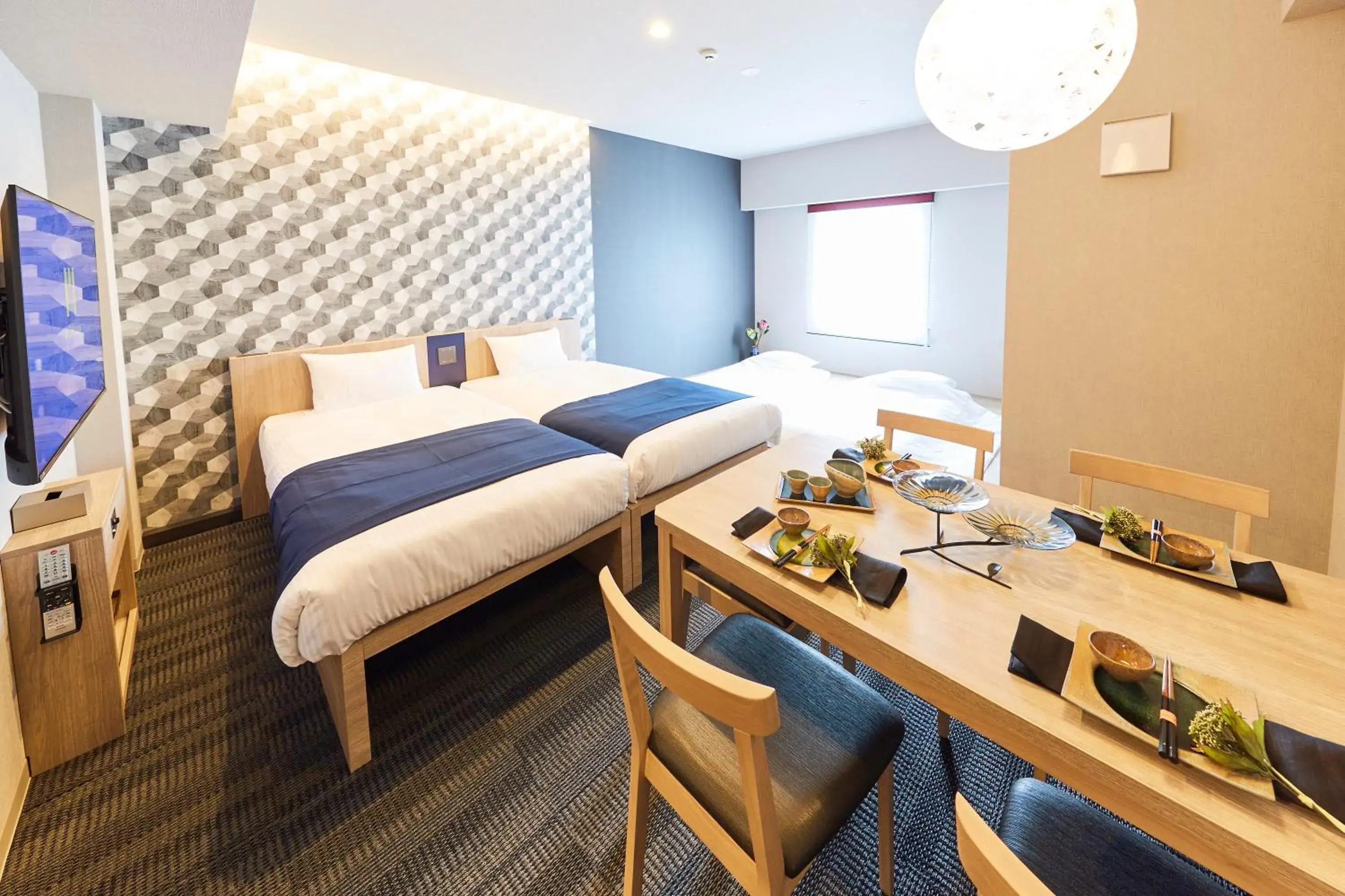 Photo of the whole room, Bed in MONday Apart Ueno Shinokachimachi Photo of the whole room, Bed in MONday Apart Ueno Shinokachimachi