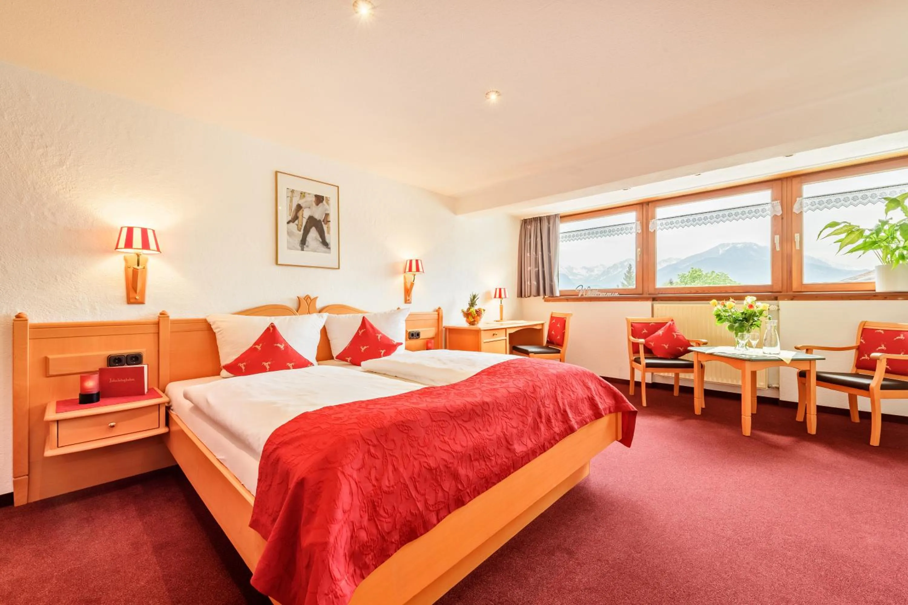 Bed in Familien- und Wellnesshotel "Landhaus Viktoria"