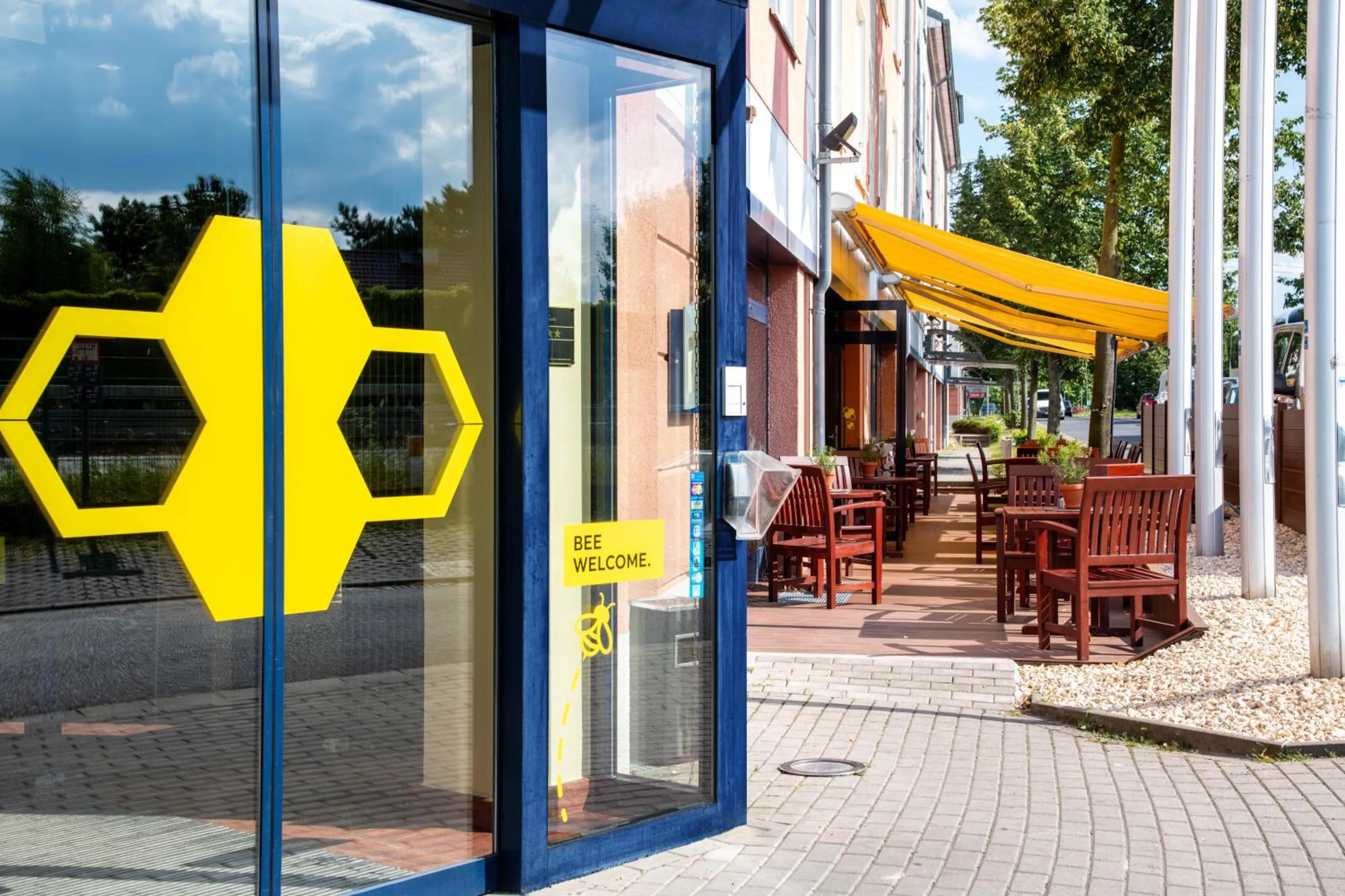 Balcony/Terrace in Best Western Premier Airporthotel Berlin