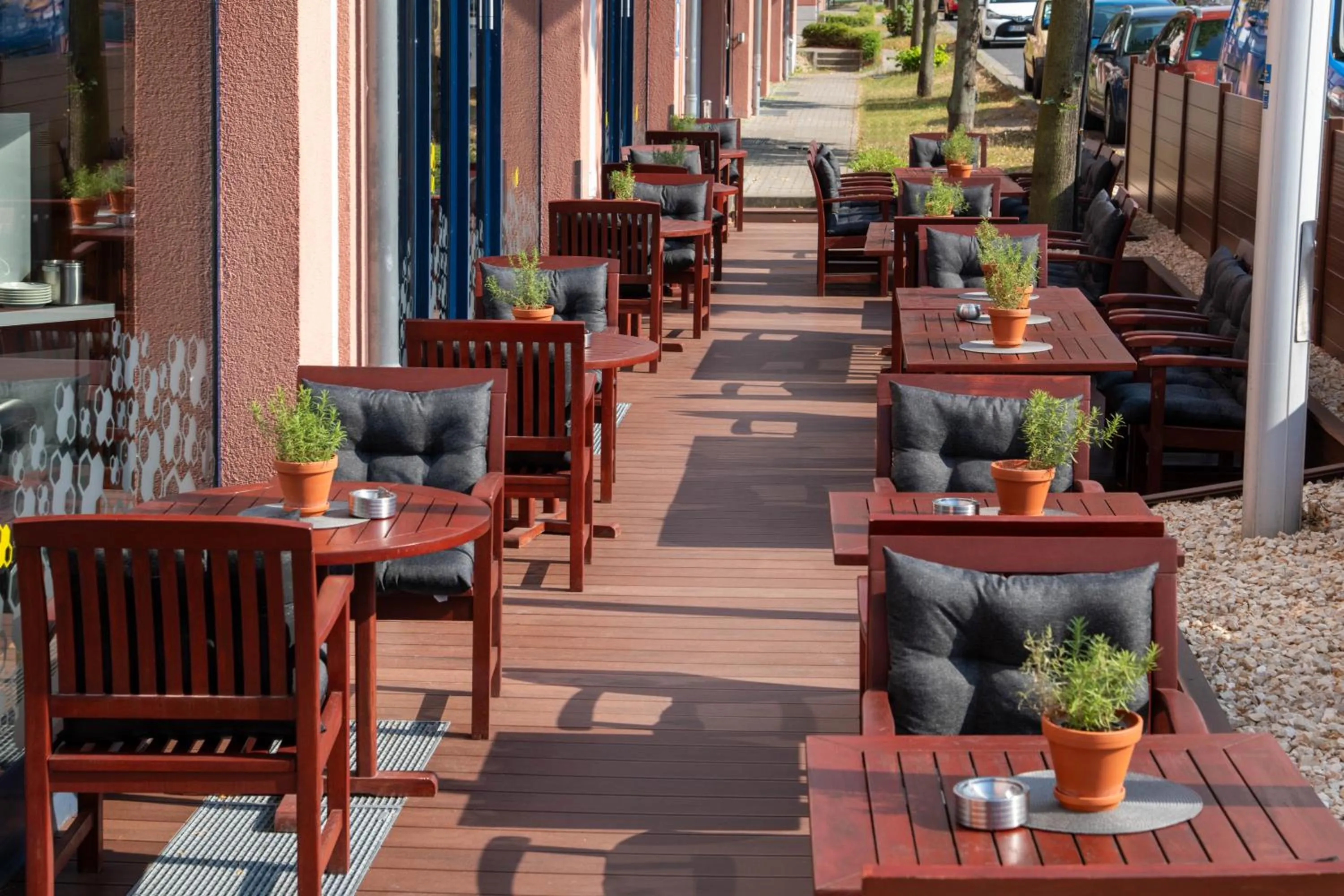 Balcony/Terrace in Best Western Premier Airporthotel Berlin