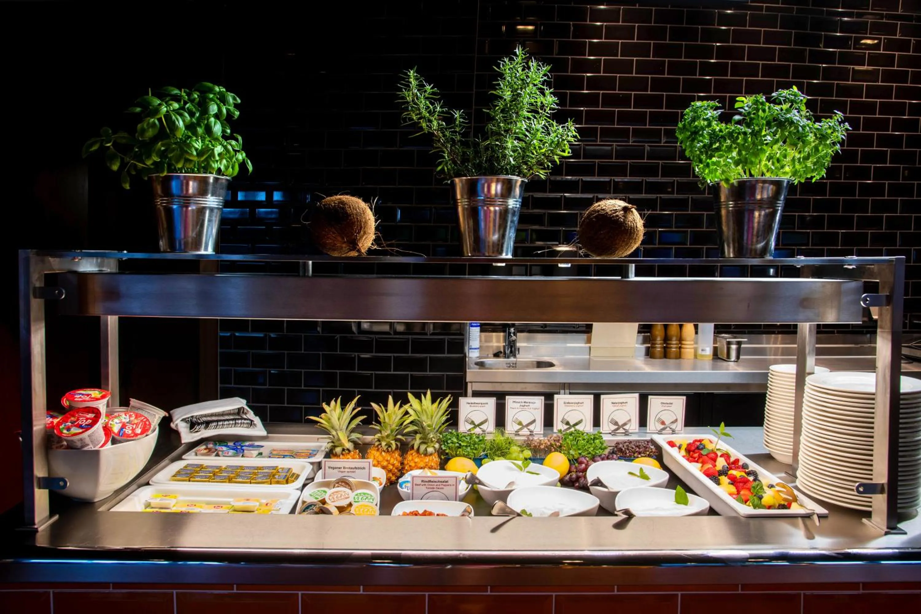 Buffet breakfast in Best Western Premier Airporthotel Berlin