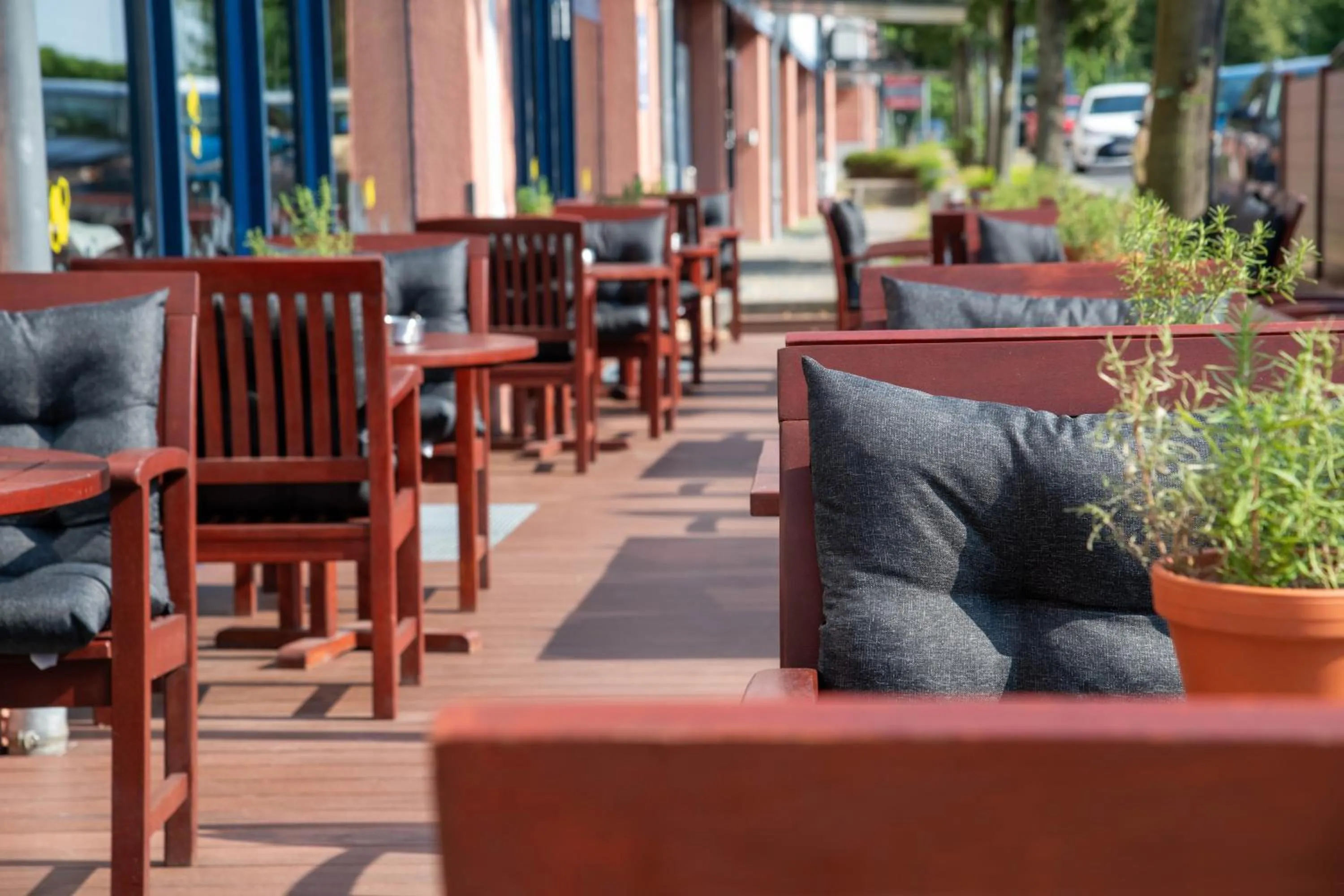 Balcony/Terrace in Best Western Premier Airporthotel Berlin
