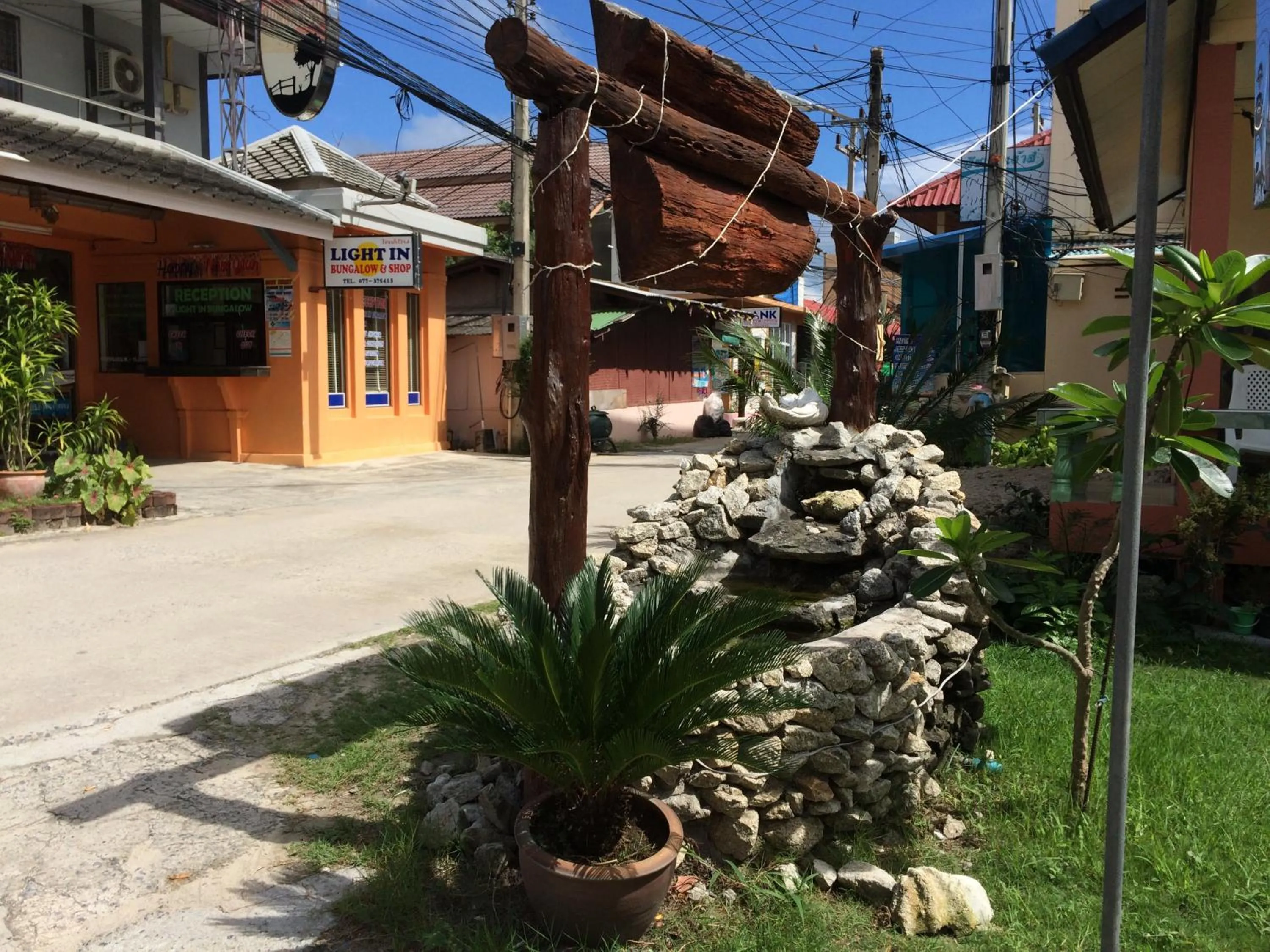 Street view in Suksabai Resort