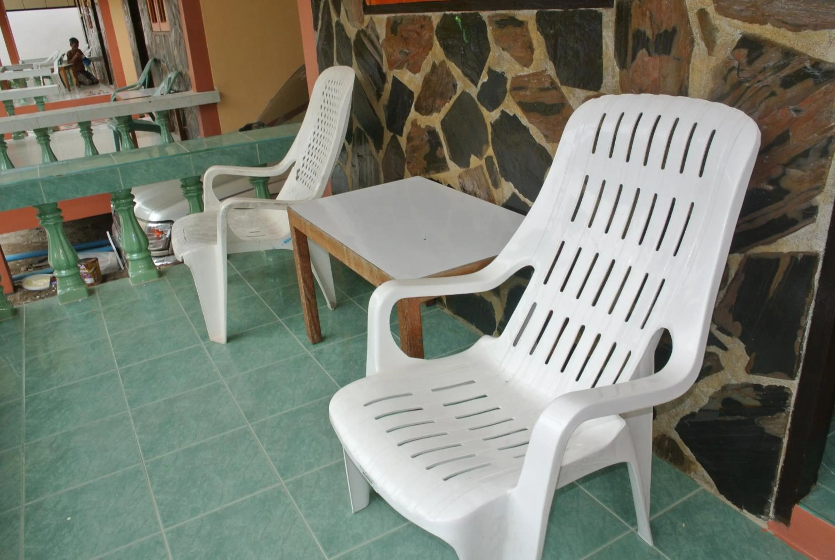 Seating area in Suksabai Resort