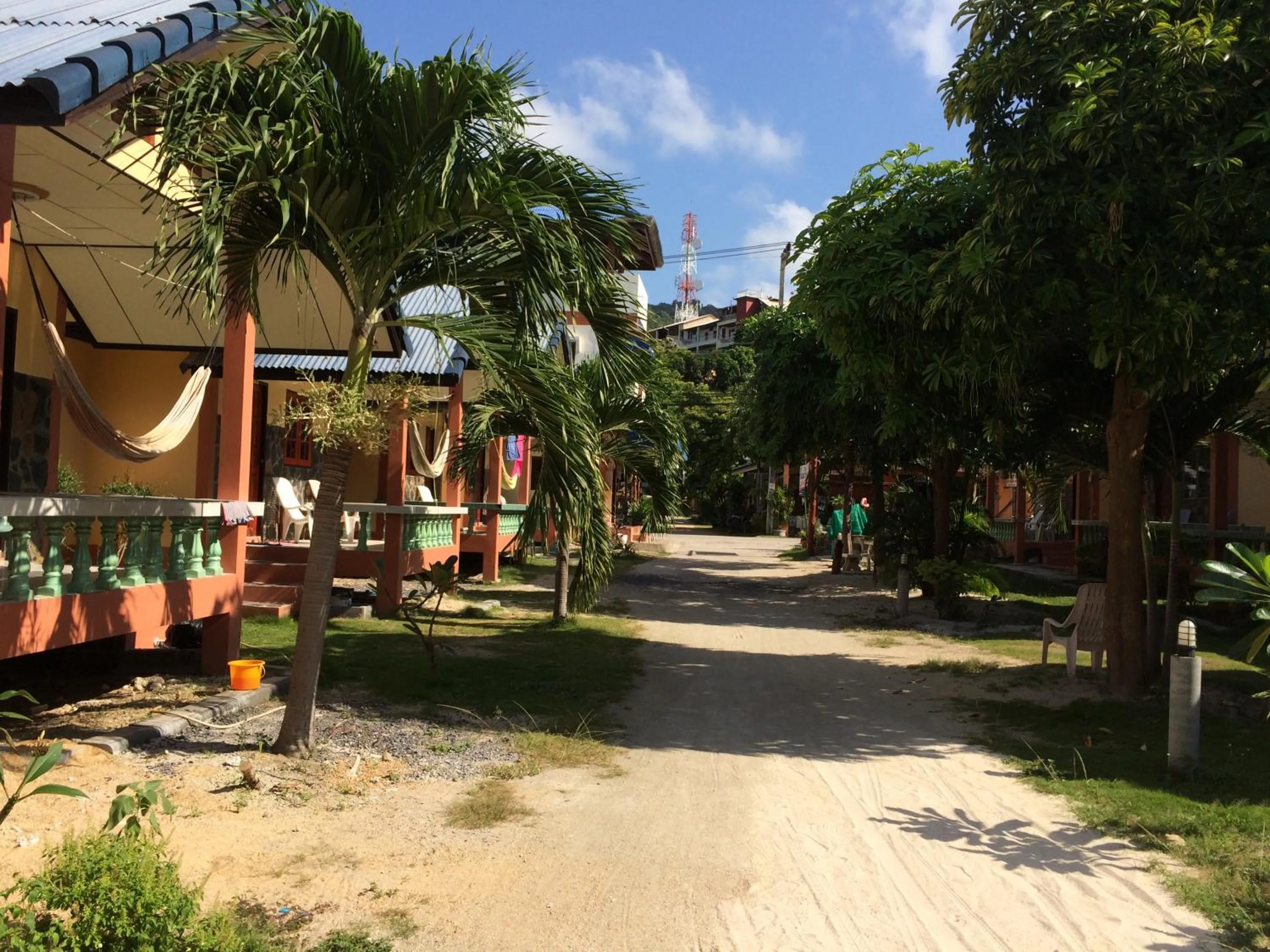 Street view in Suksabai Resort