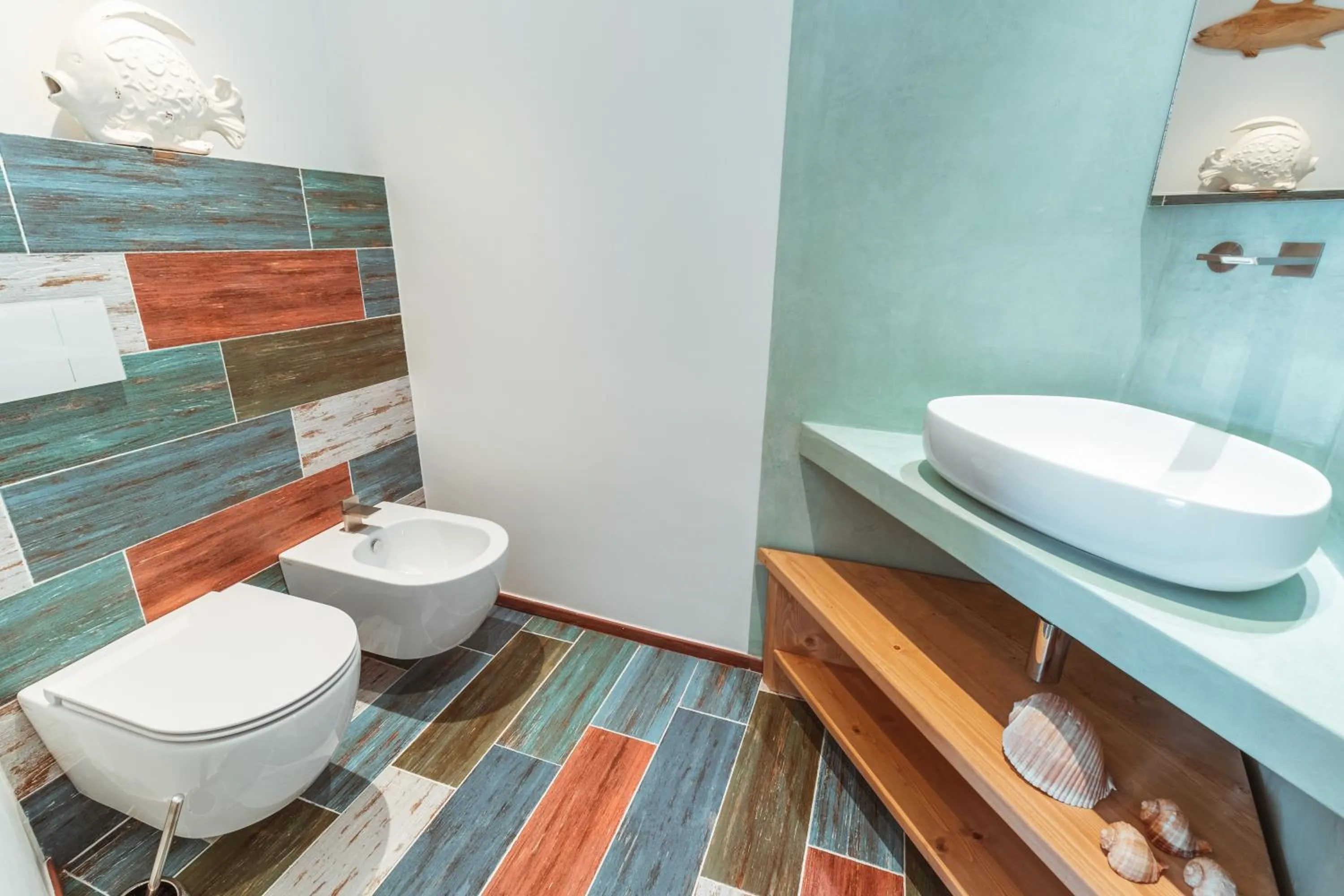 Bathroom in Echi di Puglia Marsento