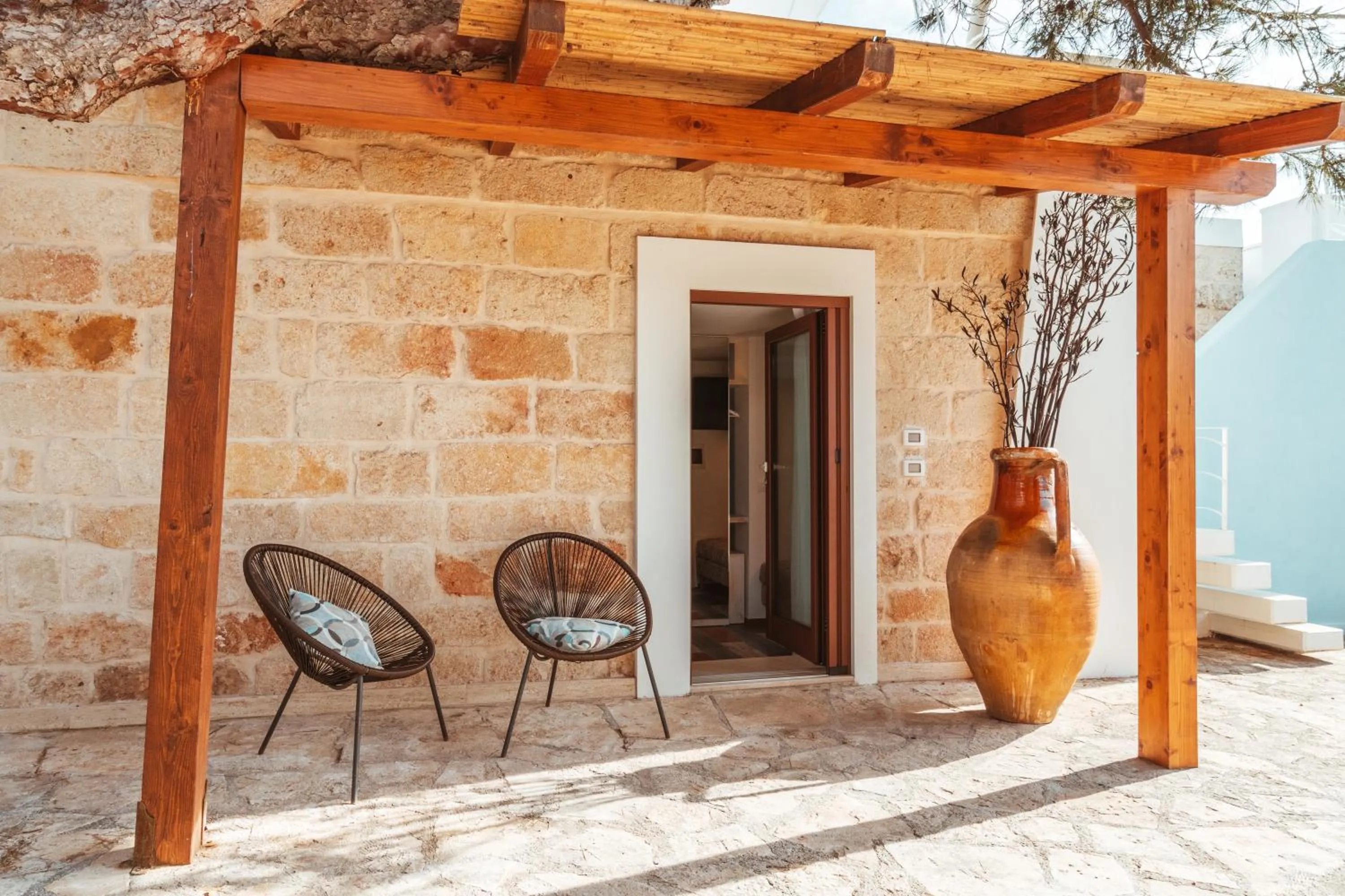 Patio in Echi di Puglia Marsento