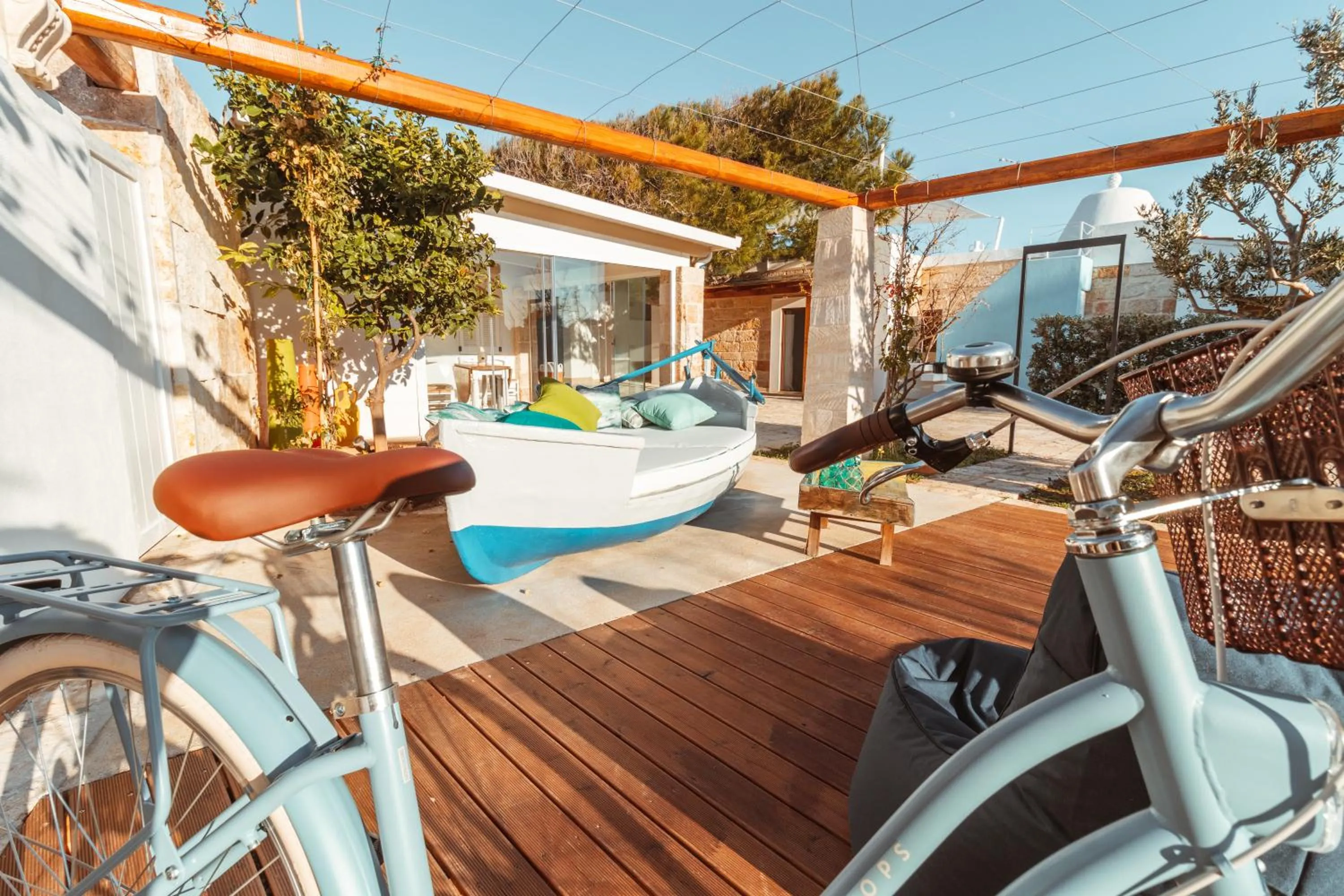 Patio in Echi di Puglia Marsento