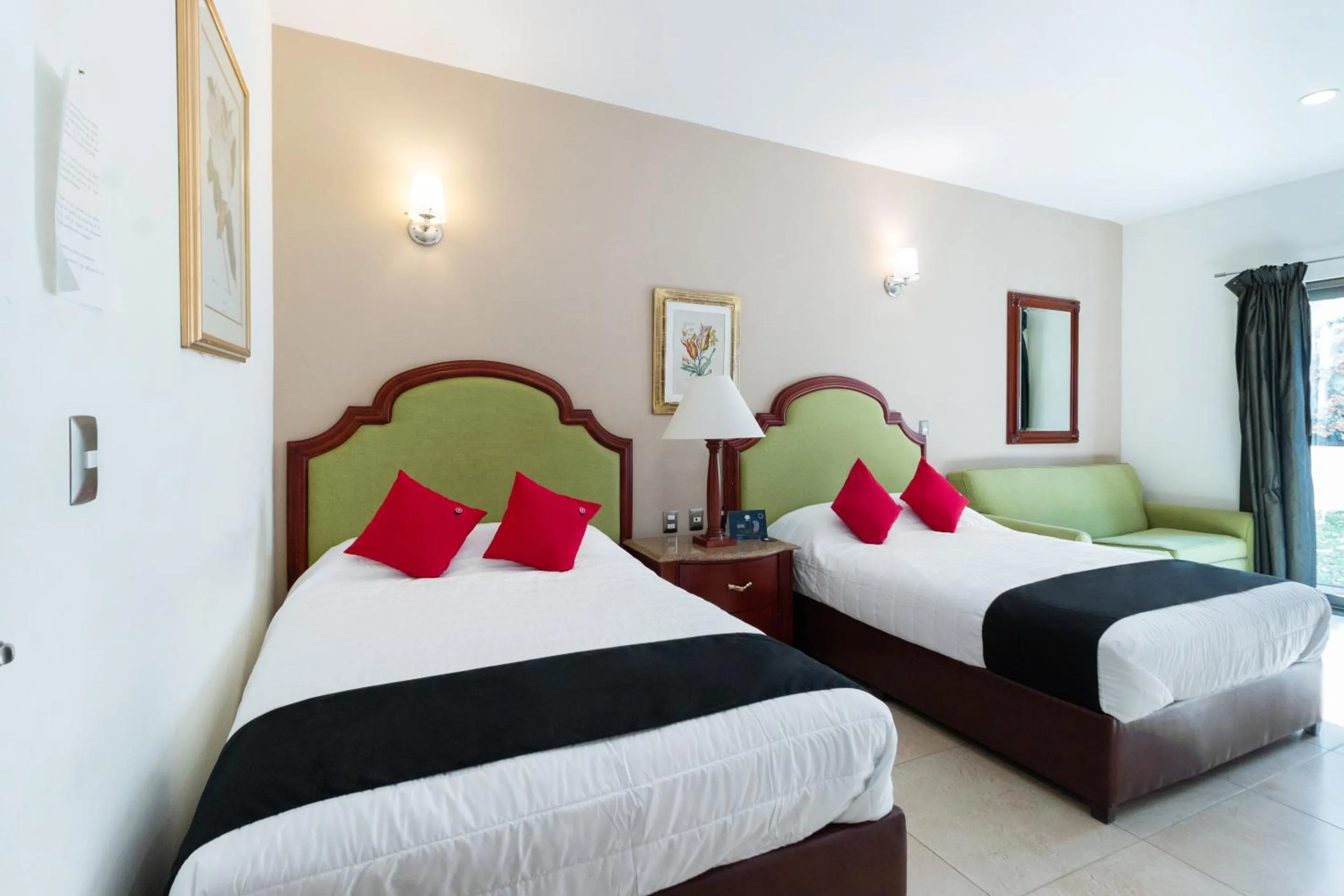 Bedroom, Bed in Capital O Hotel Vitale Leon MX