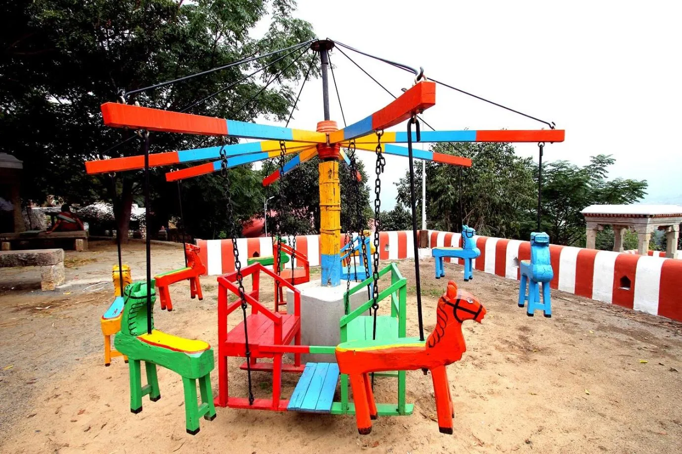 Children play ground in My Village - Eco Rural Resort