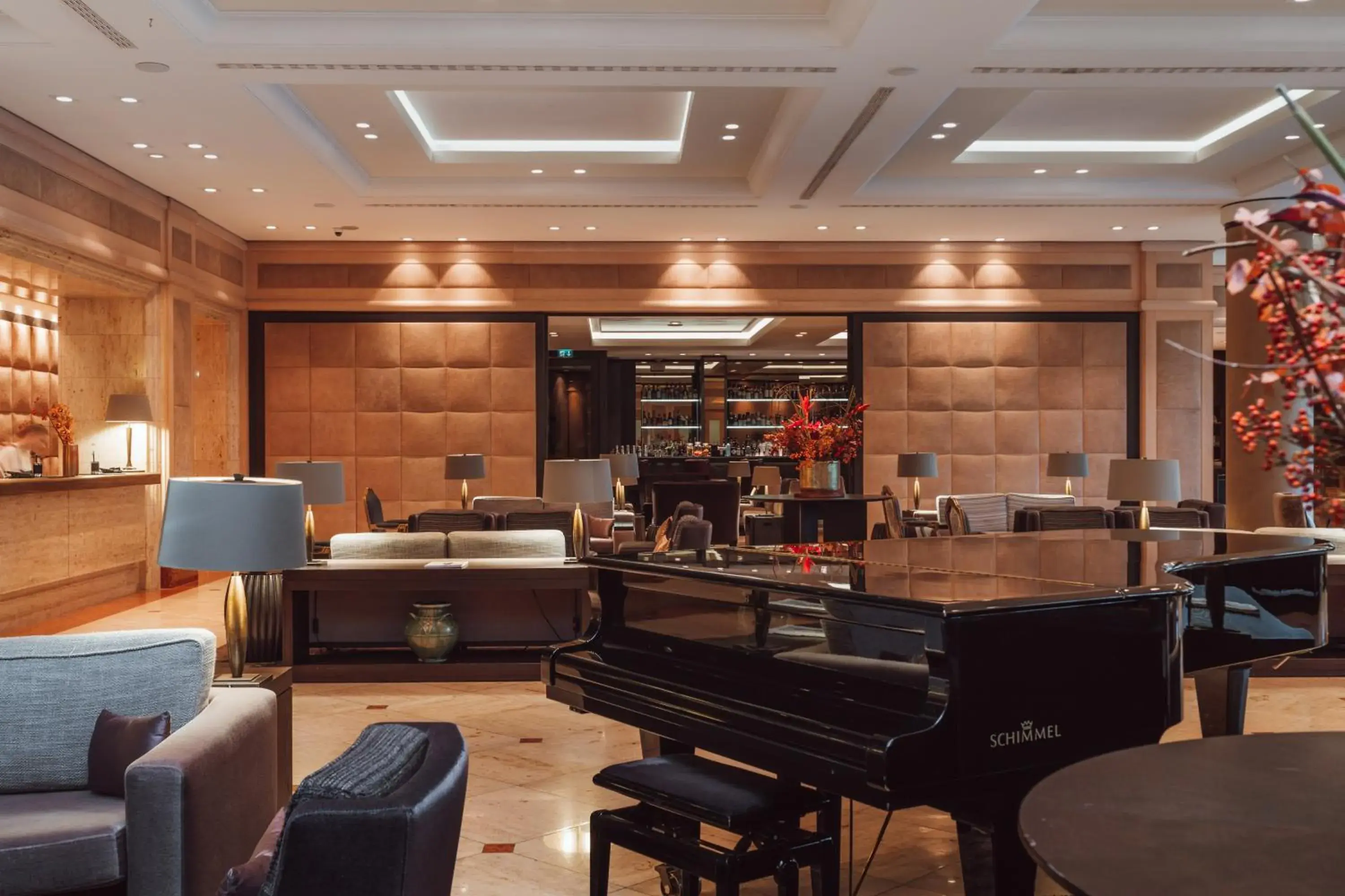 Lobby or reception in Althoff Seehotel Überfahrt Lobby or reception in Althoff Seehotel Überfahrt