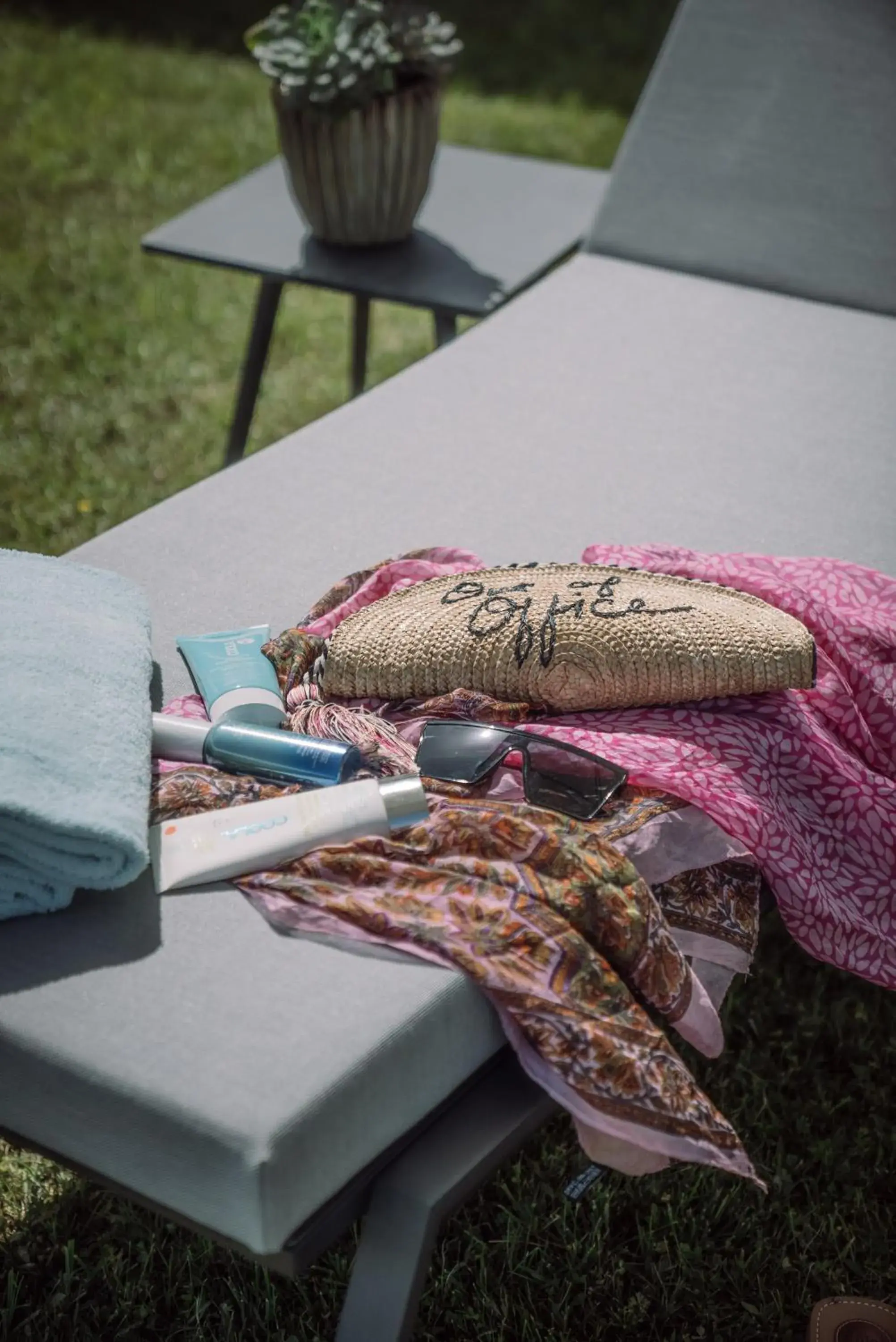 sunbed in Althoff Seehotel Überfahrt sunbed in Althoff Seehotel Überfahrt