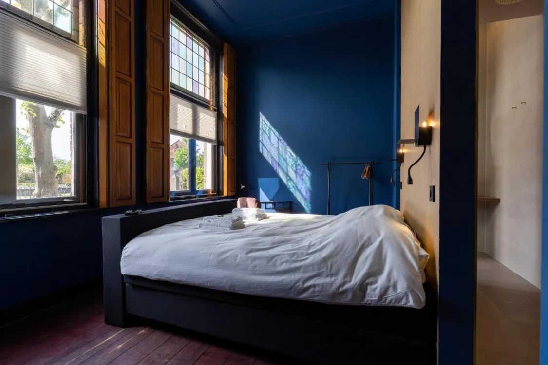 Bedroom, Bed in Boutique hotel Lytel Blue