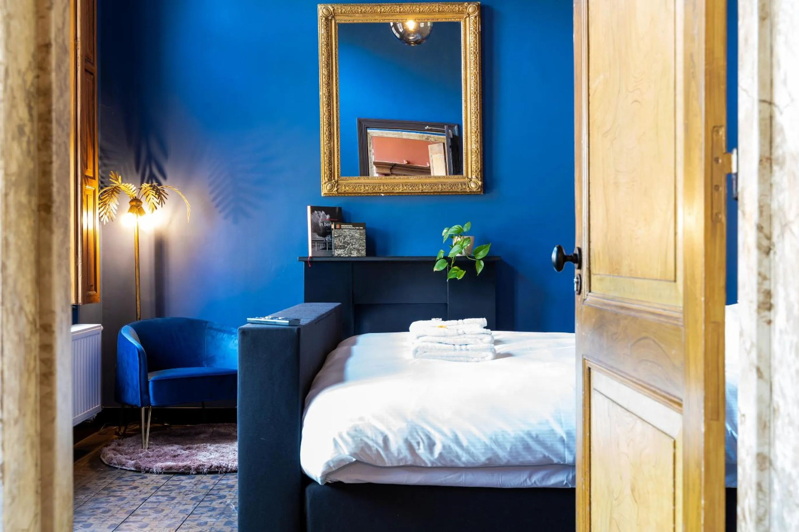 Bedroom, Bed in Boutique hotel Lytel Blue