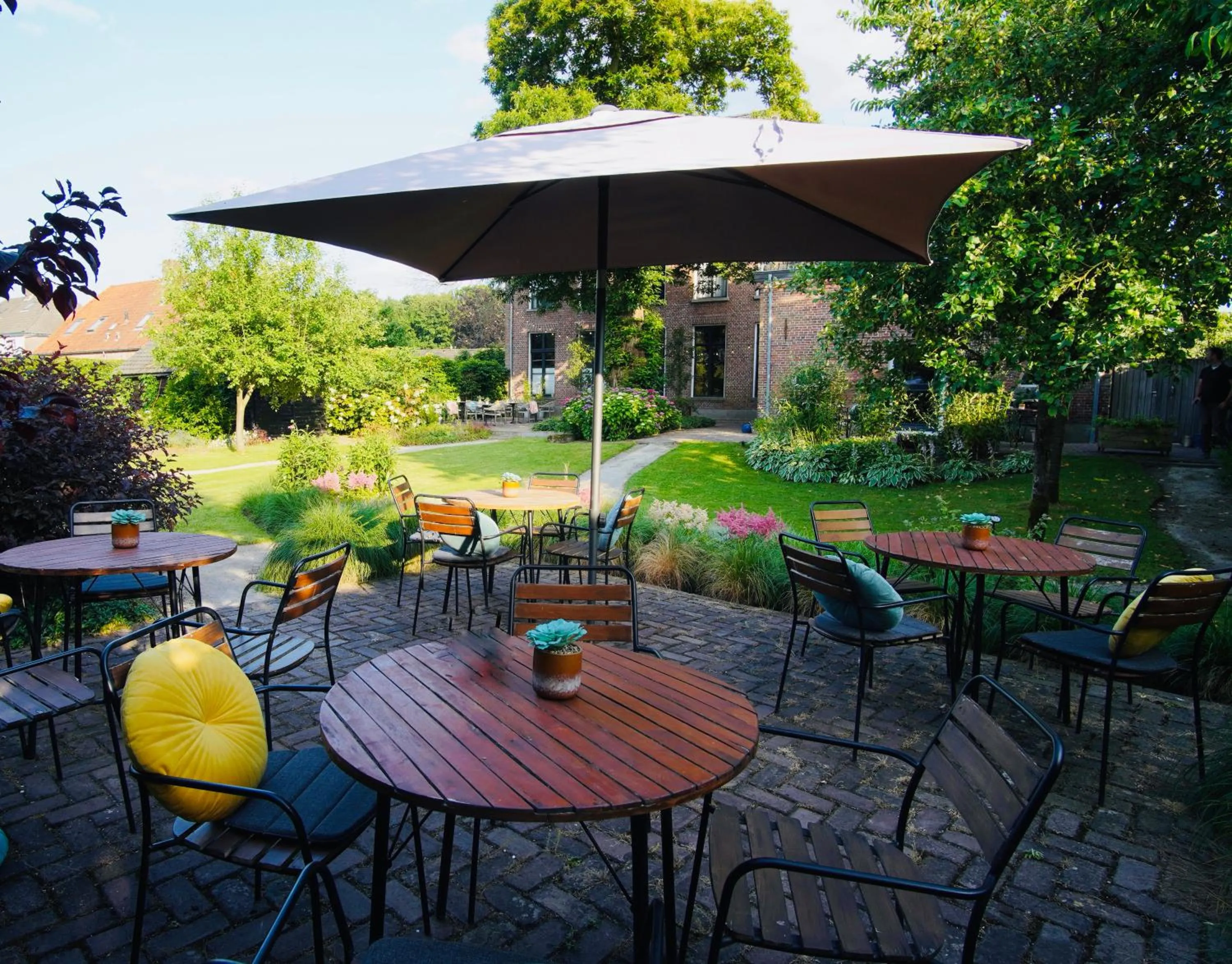 Garden in Boutique hotel Lytel Blue