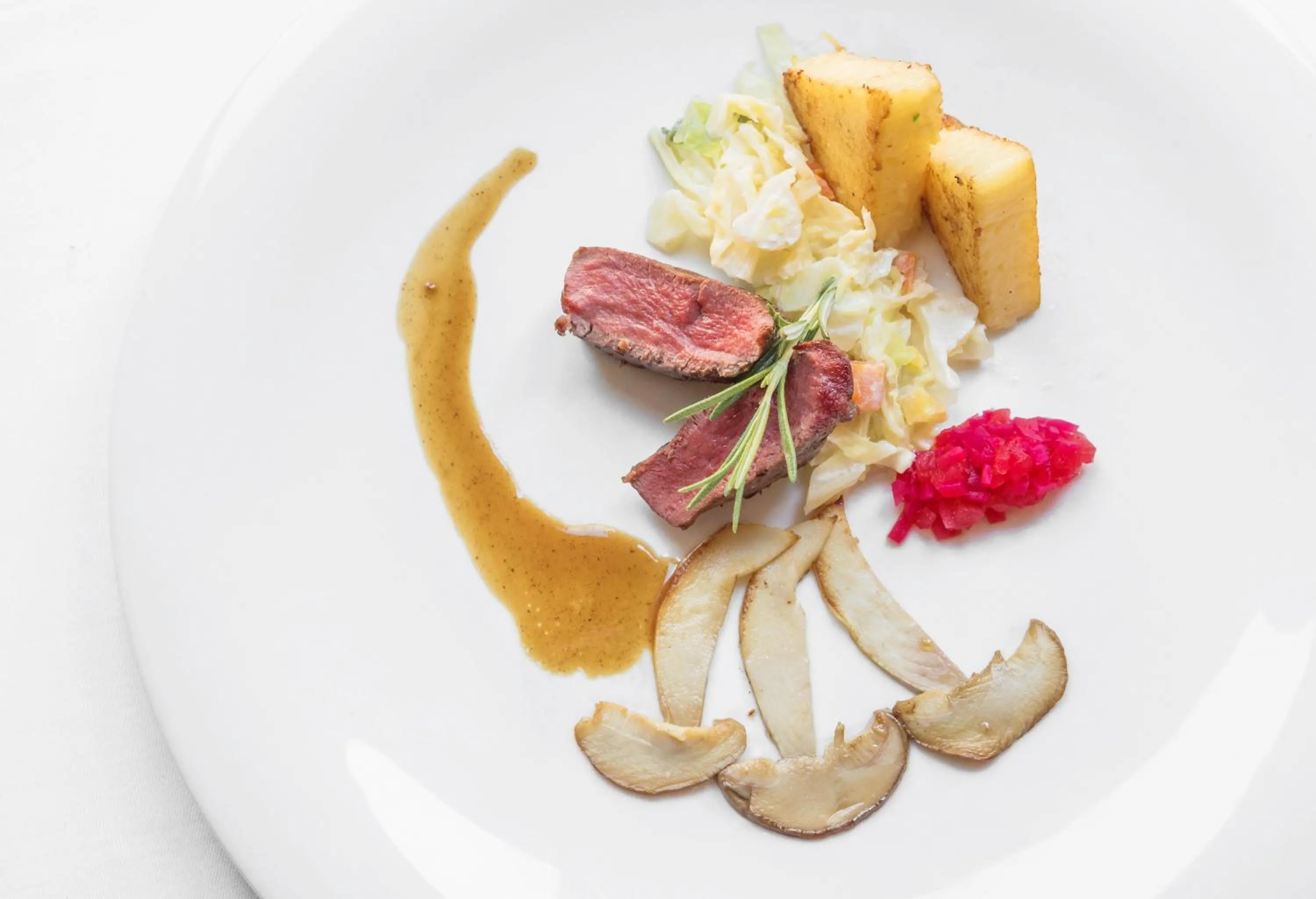 Food close-up in Boutique Hotel Friesinger