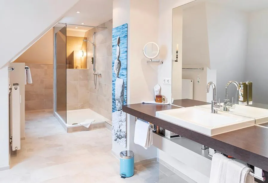 Shower in Boutique Hotel Friesinger