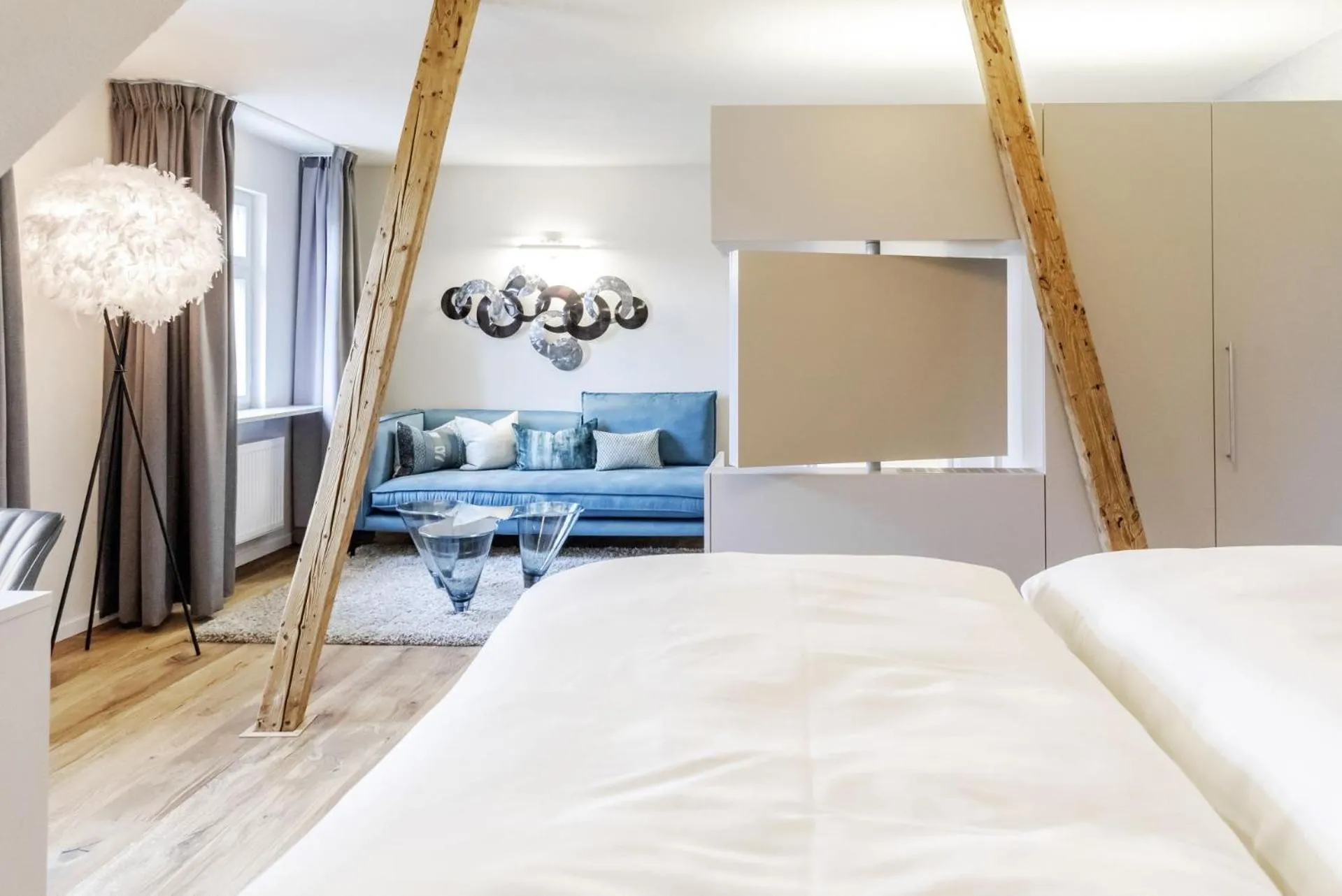 Photo of the whole room, Bed in Boutique Hotel Friesinger
