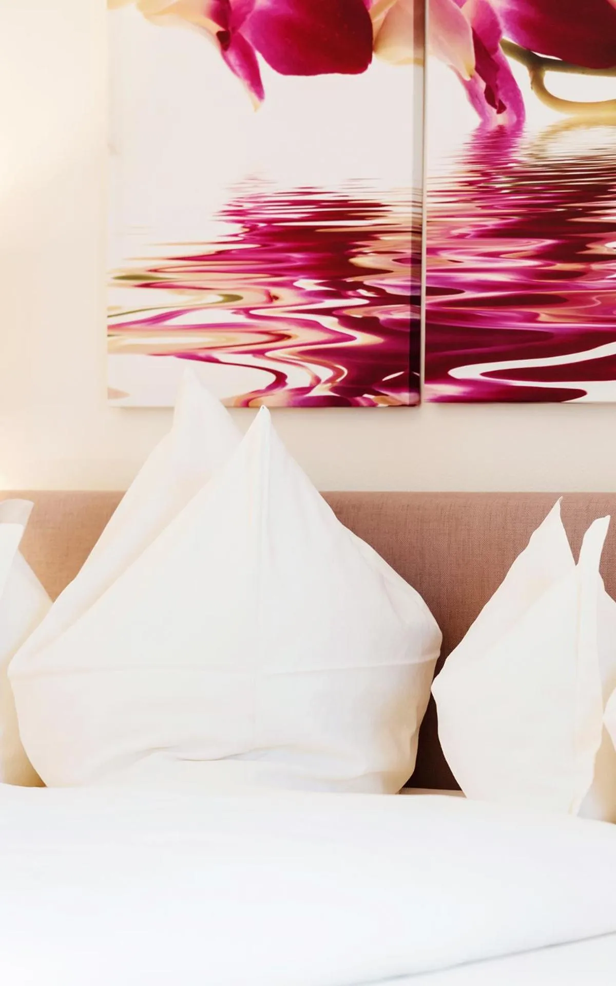 Decorative detail, Bed in Boutique Hotel Friesinger