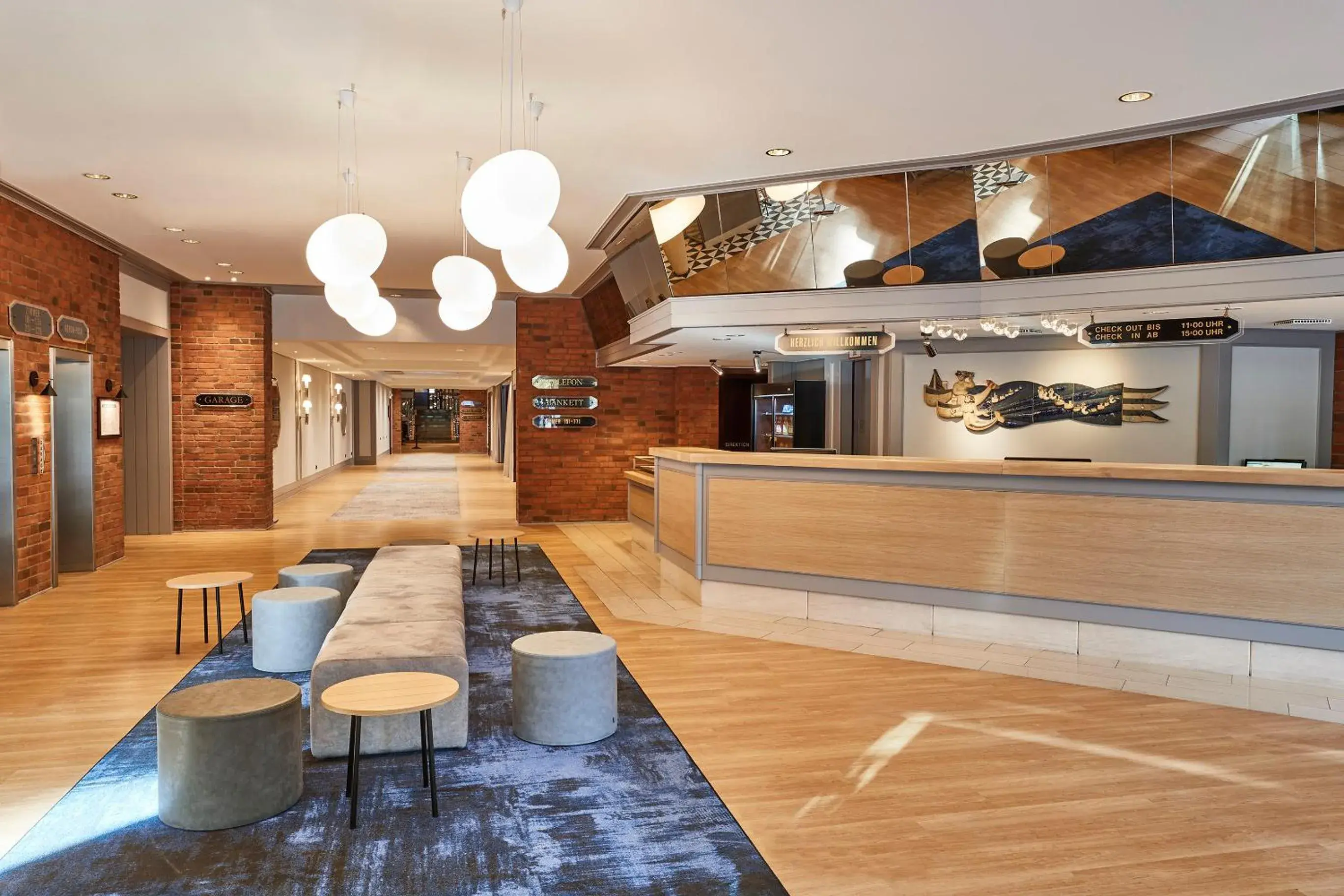 Lobby or reception in Steigenberger Hotel Conti Hansa Kiel Lobby or reception in Steigenberger Hotel Conti Hansa Kiel